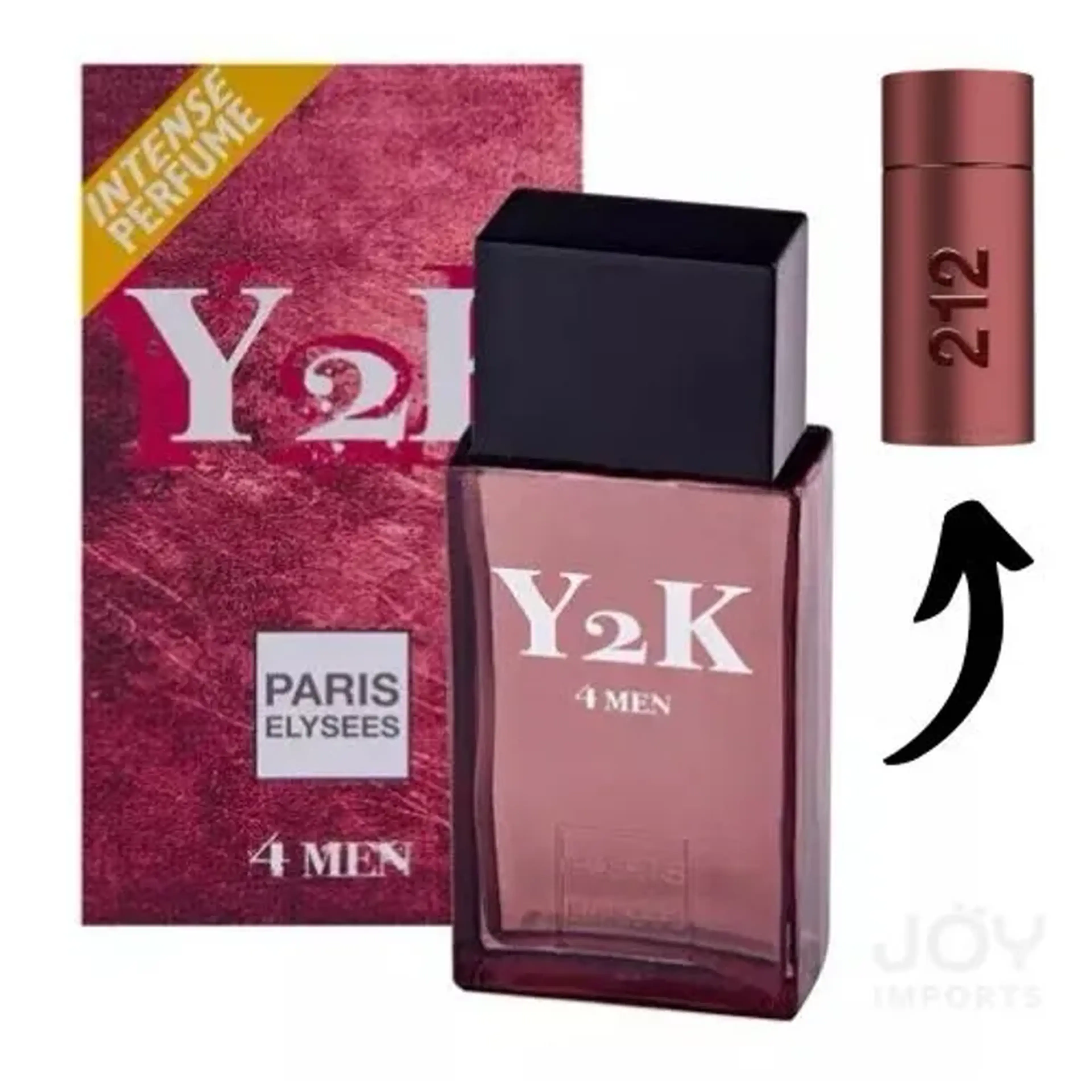 Y2K Paris Elysees Perfume Masculino EDT 100ml imagem