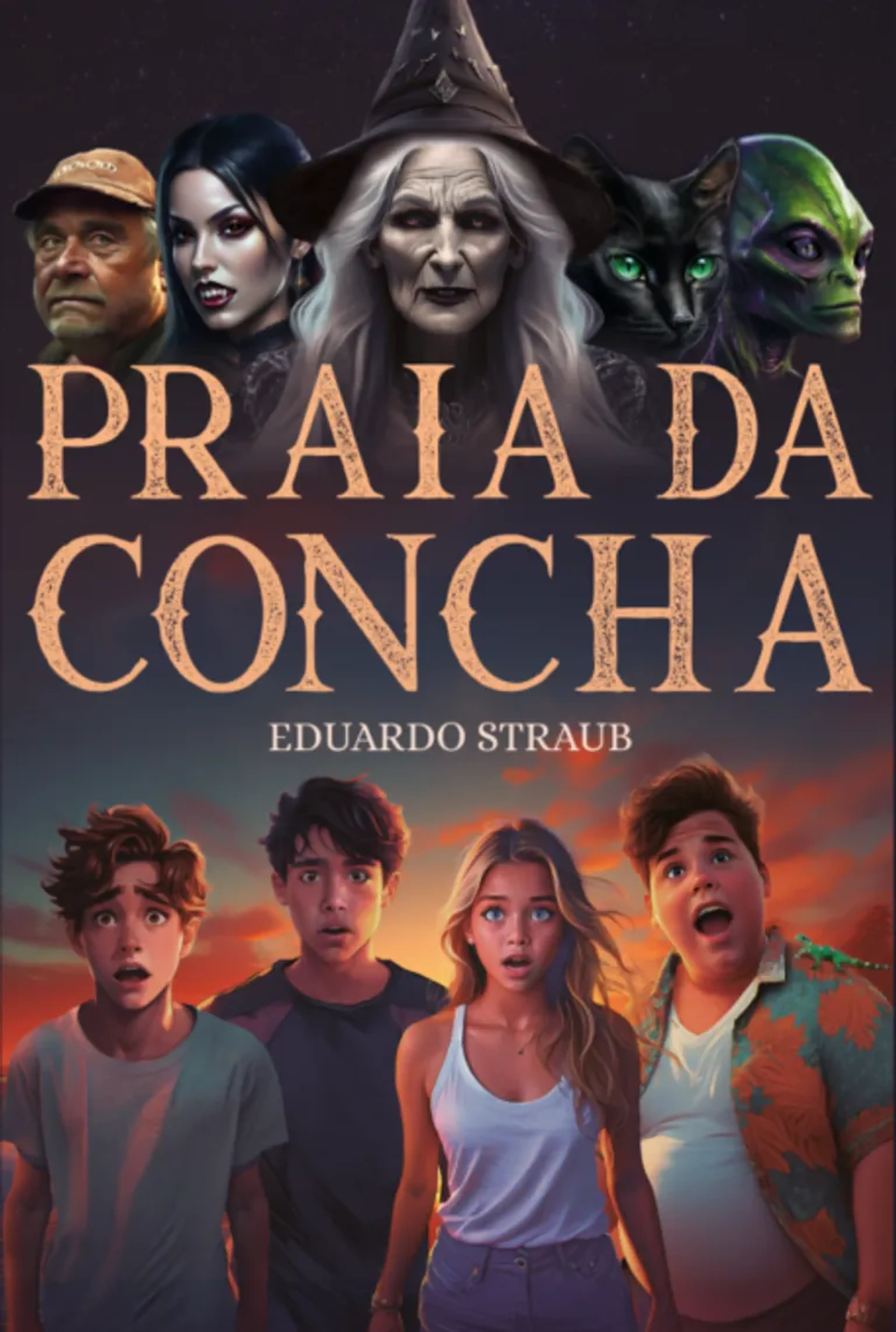 Praia da concha imagem