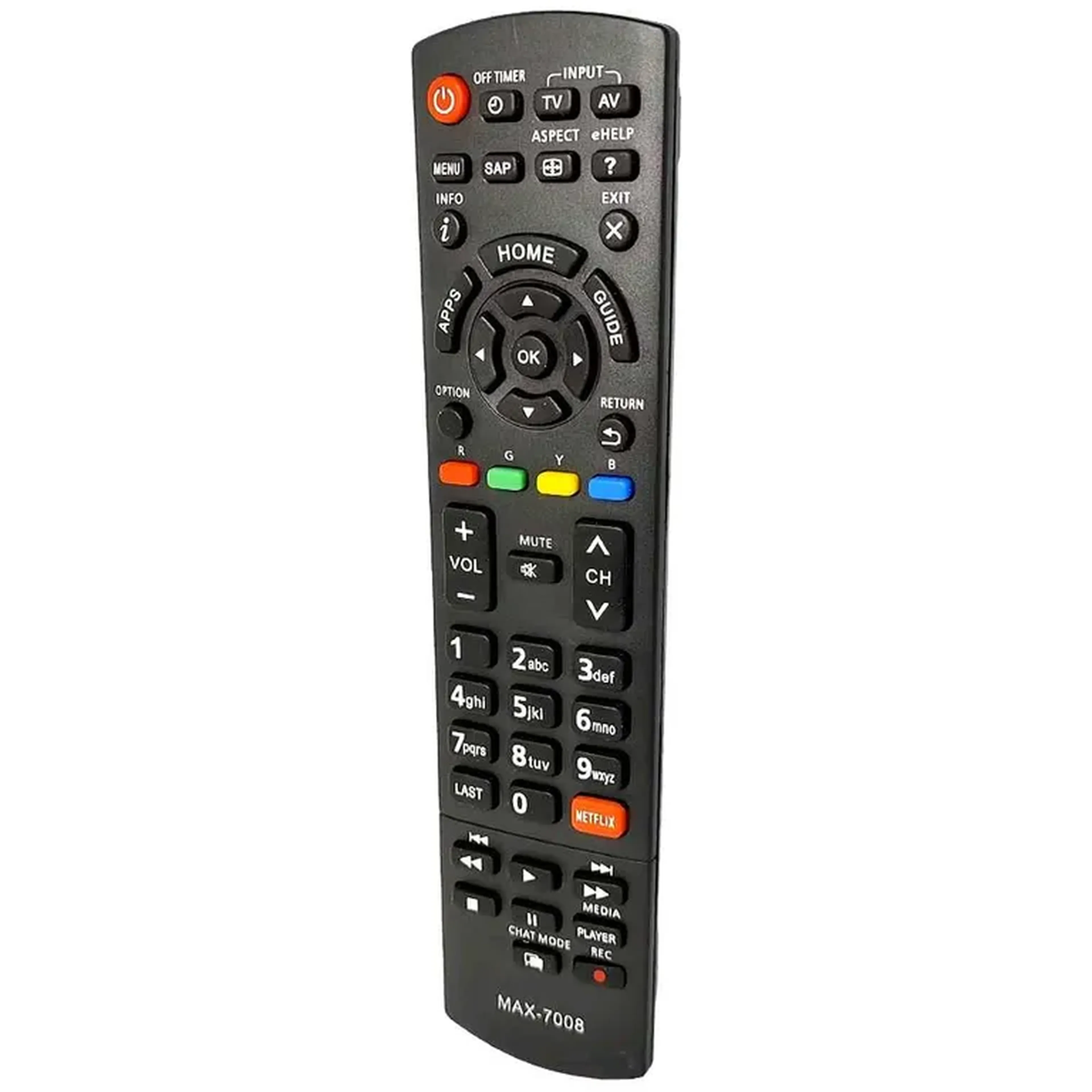 FN-7008 Controle Tv Panasonic Smart Netflix imagem