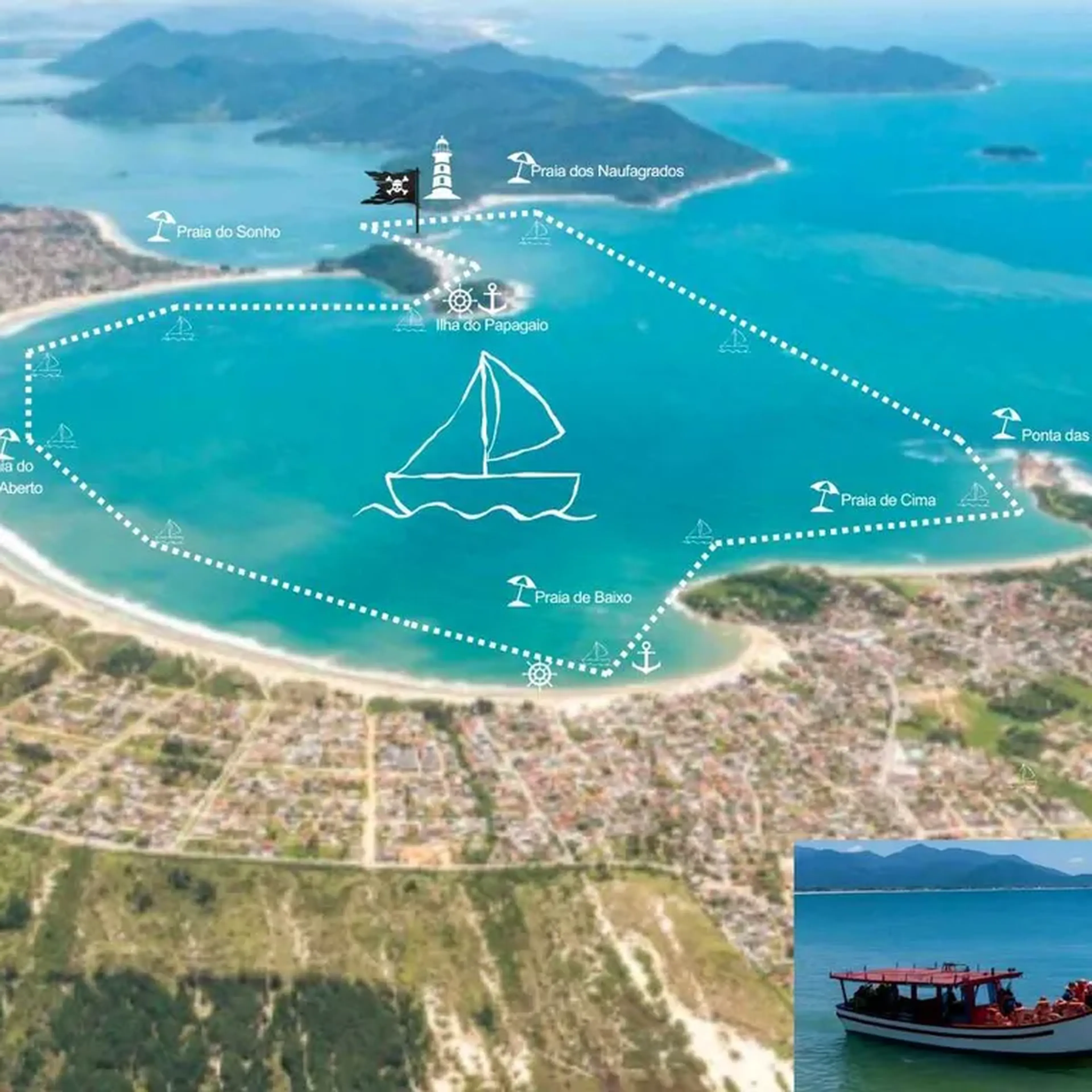 Passeio Barco Nativo imagem