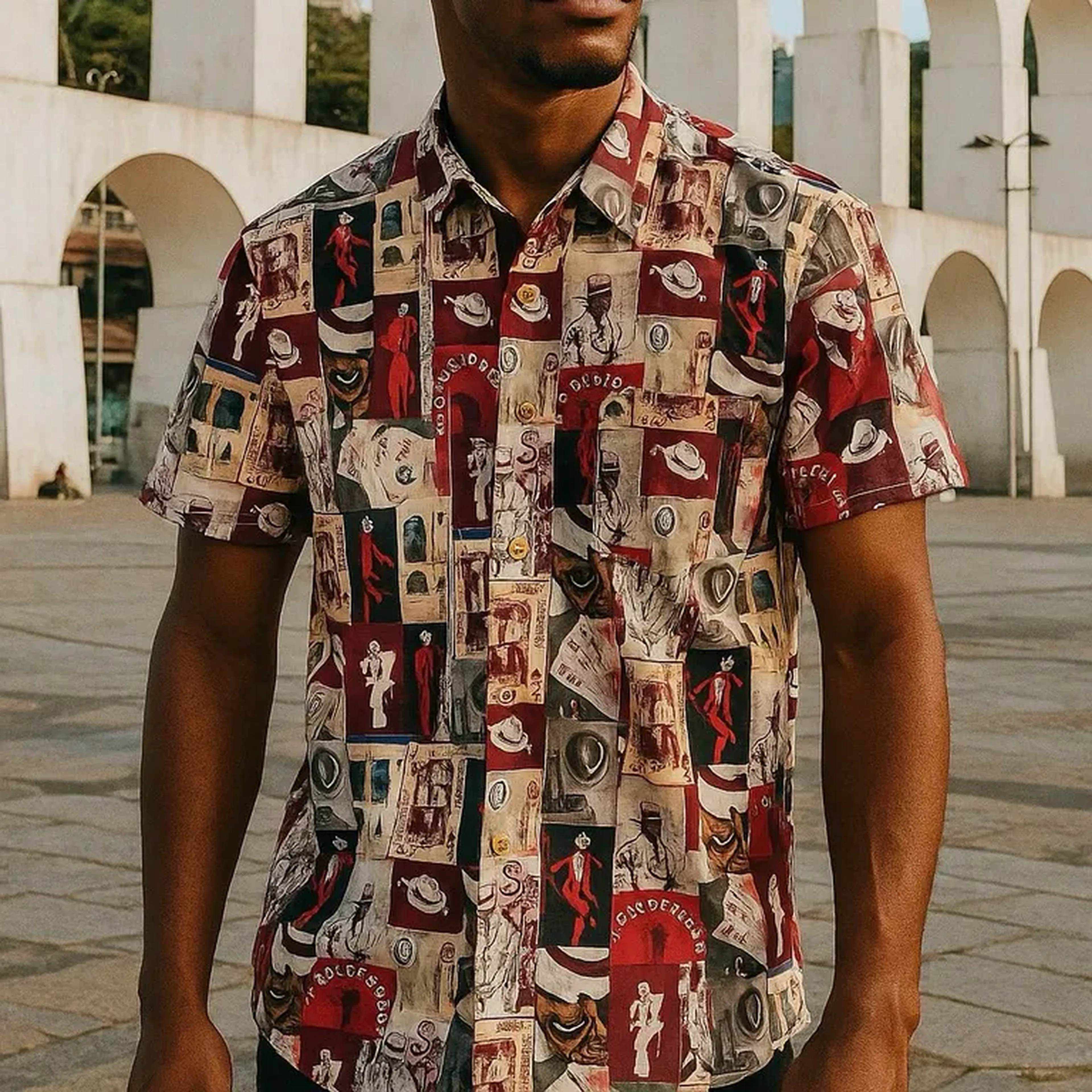 camisa Ze Pilintra ** Santuário Ze Pilintra imagem