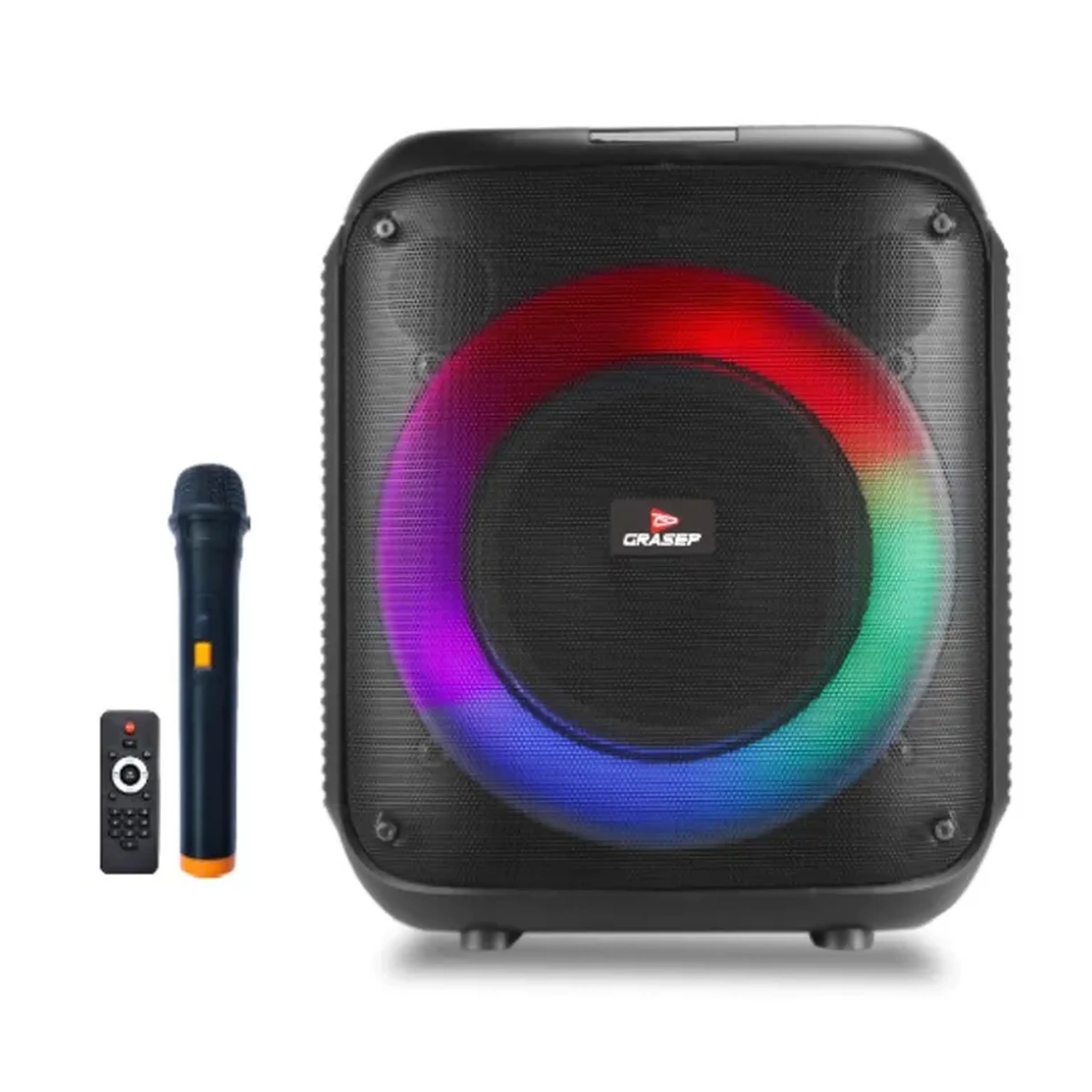 Caixa De Som Bluetooth Grasep D-s8121 40w Com Microfone imagem