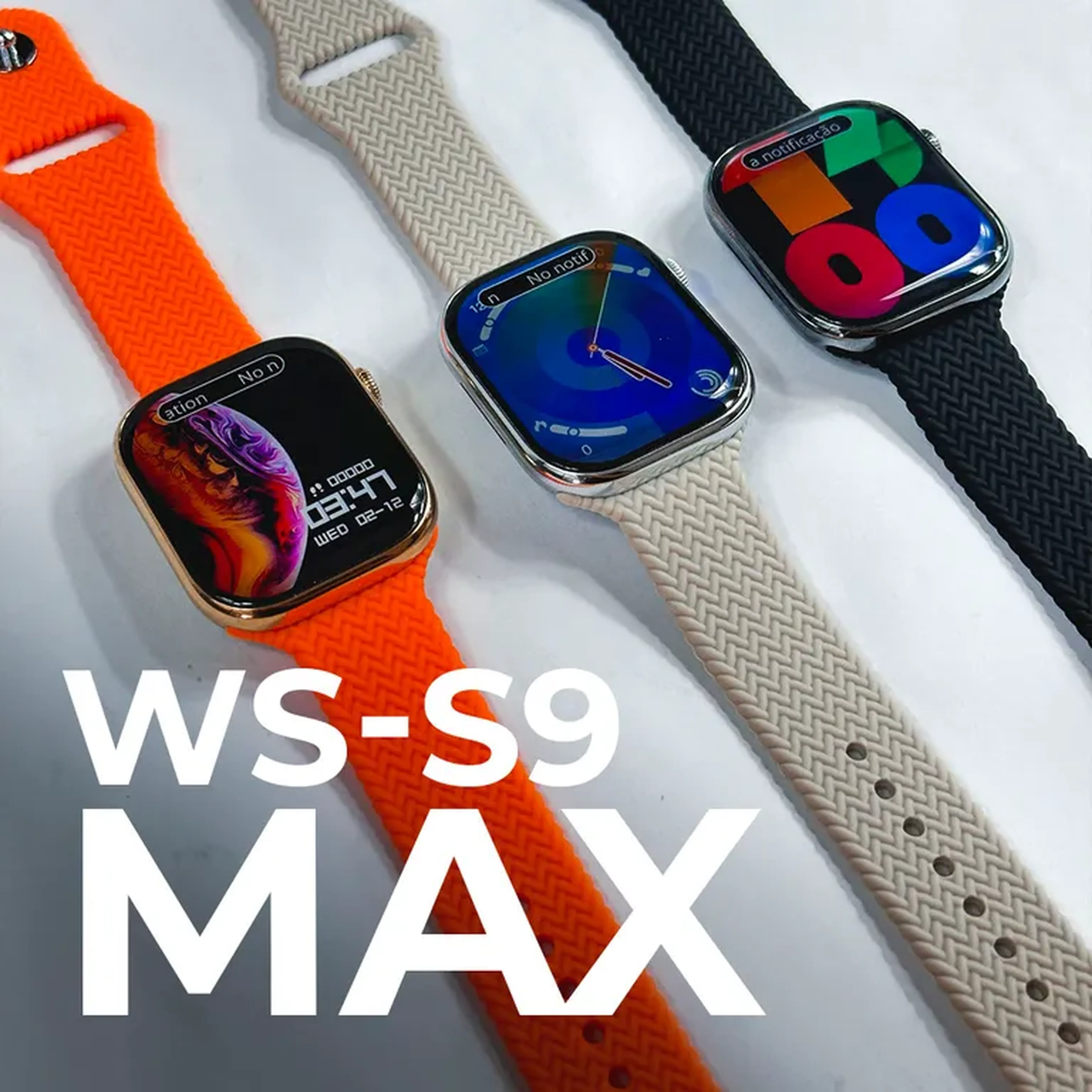 Smartwatch WS-S9 MAX imagem