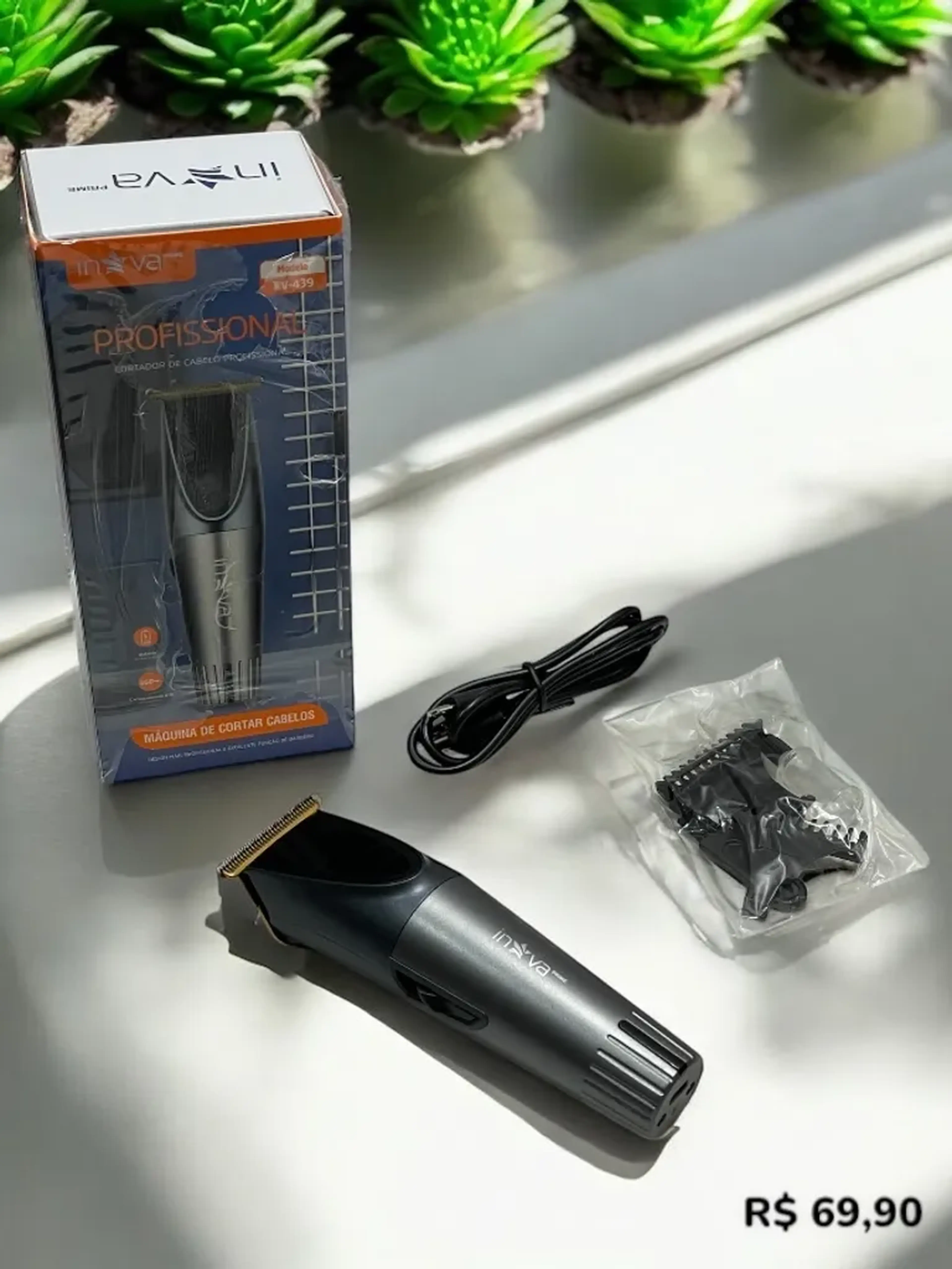 Máquina barbear inova profissional imagem