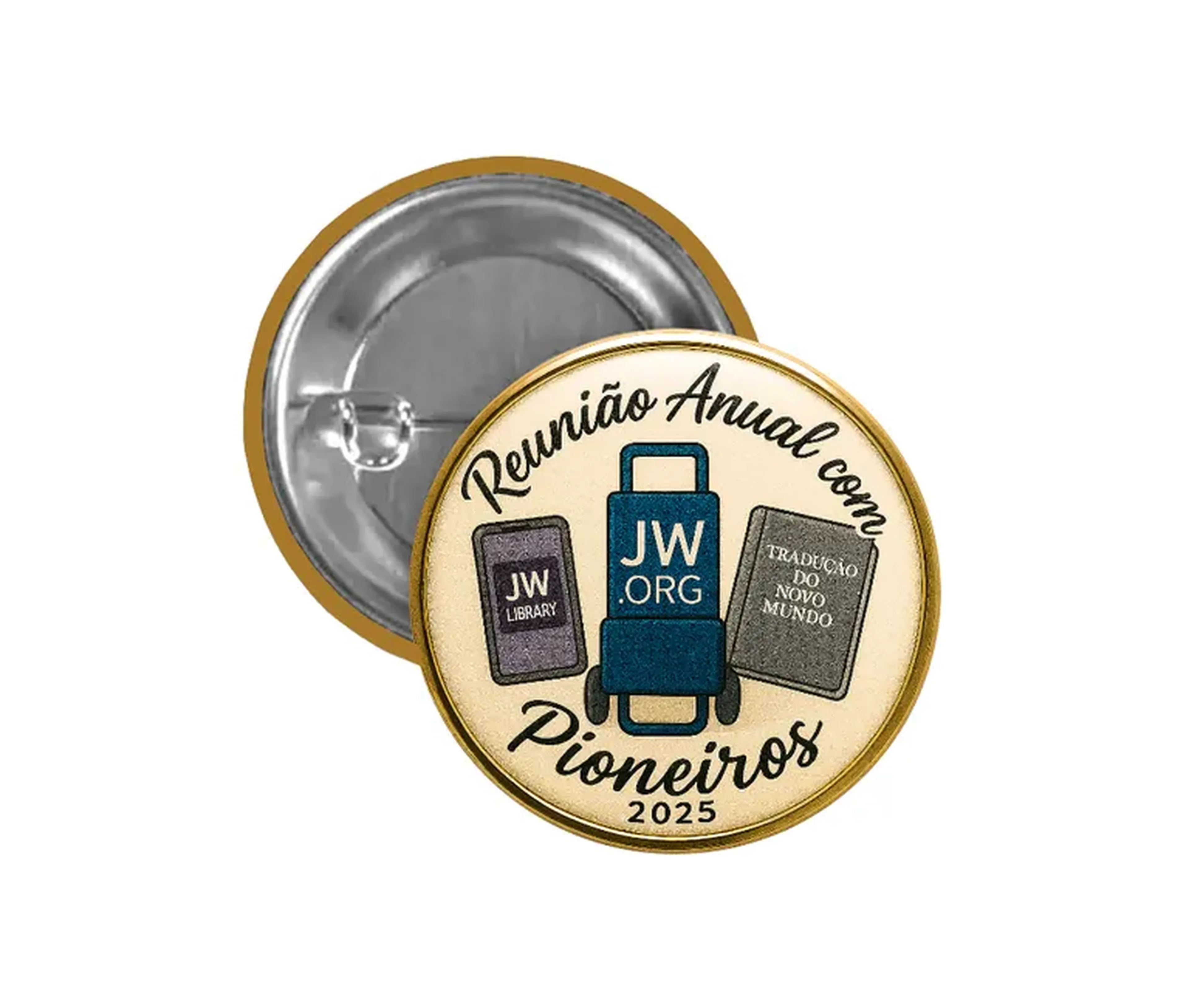 Botton Alfinete 38mm imagem