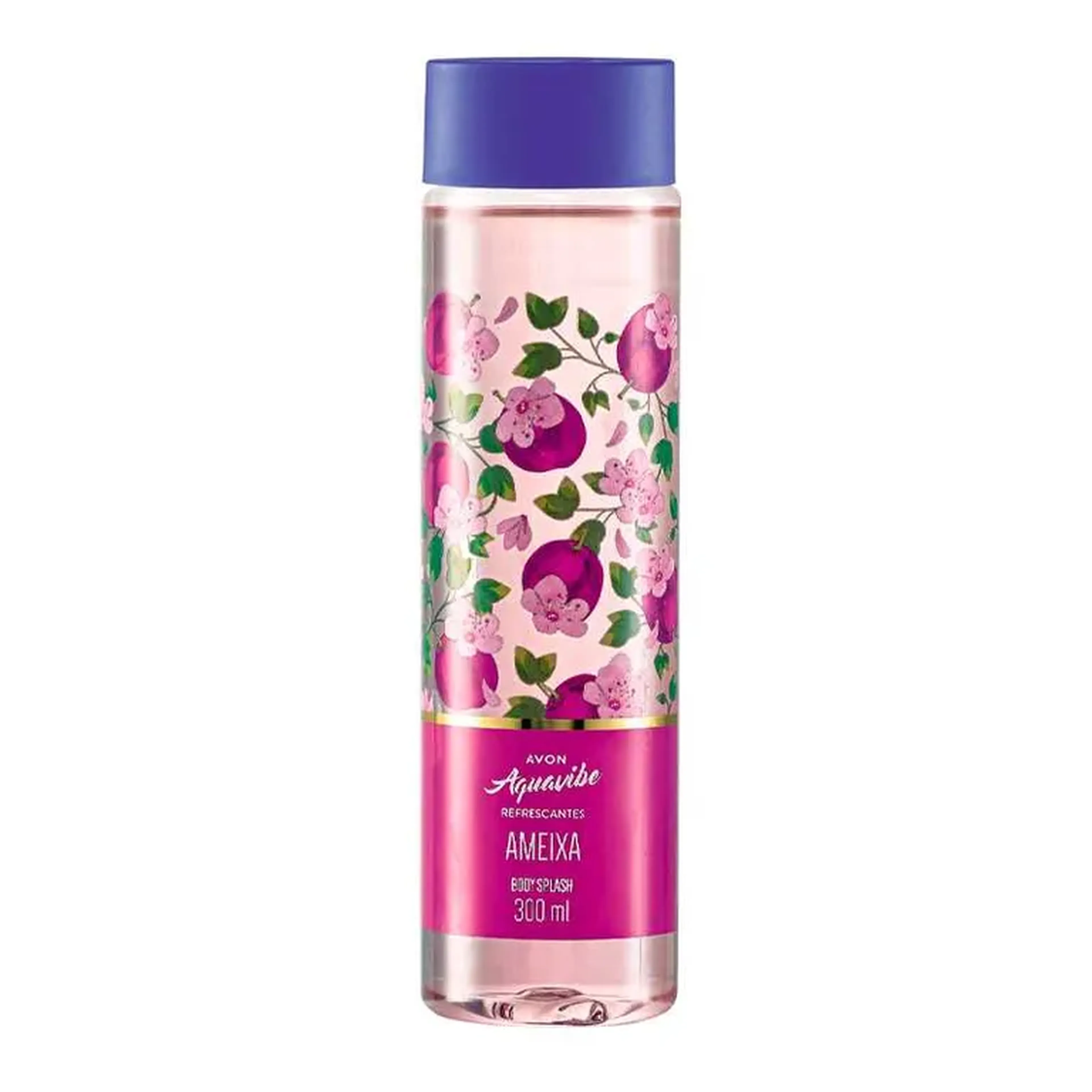 Body Splash Ameixa Aquavibe Avon 300ml imagem