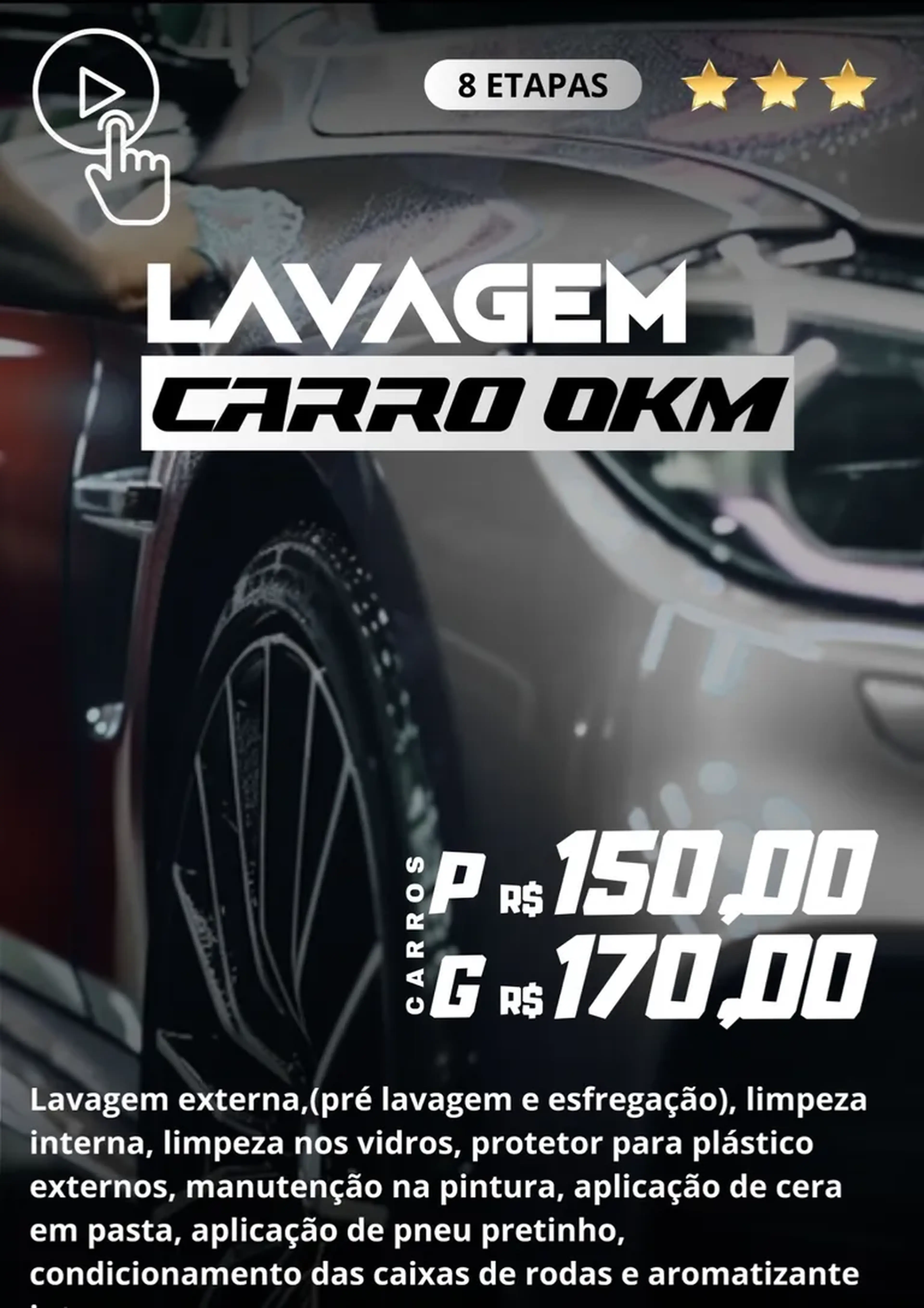 Lavagem carro zero z imagem