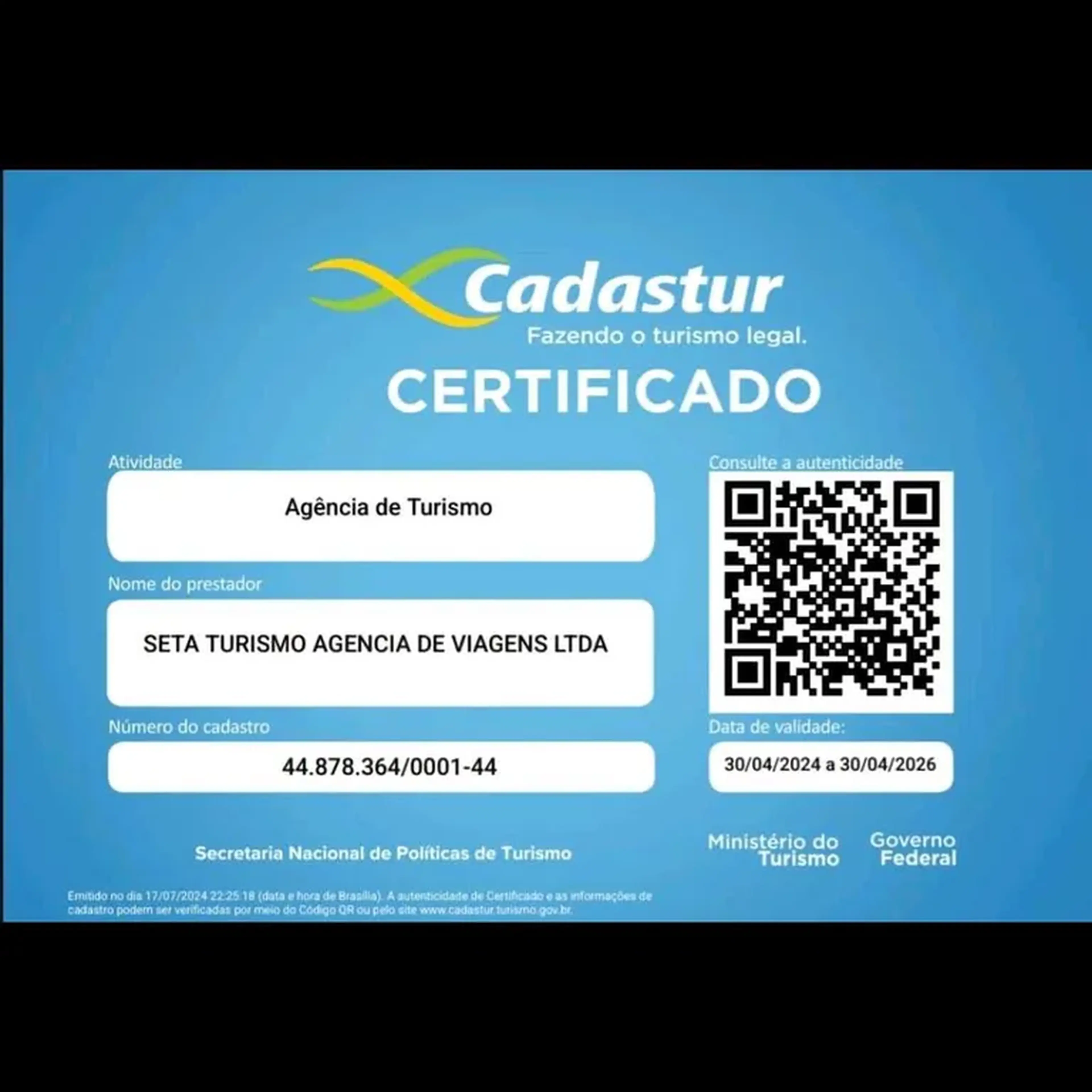 CADASTUR imagem