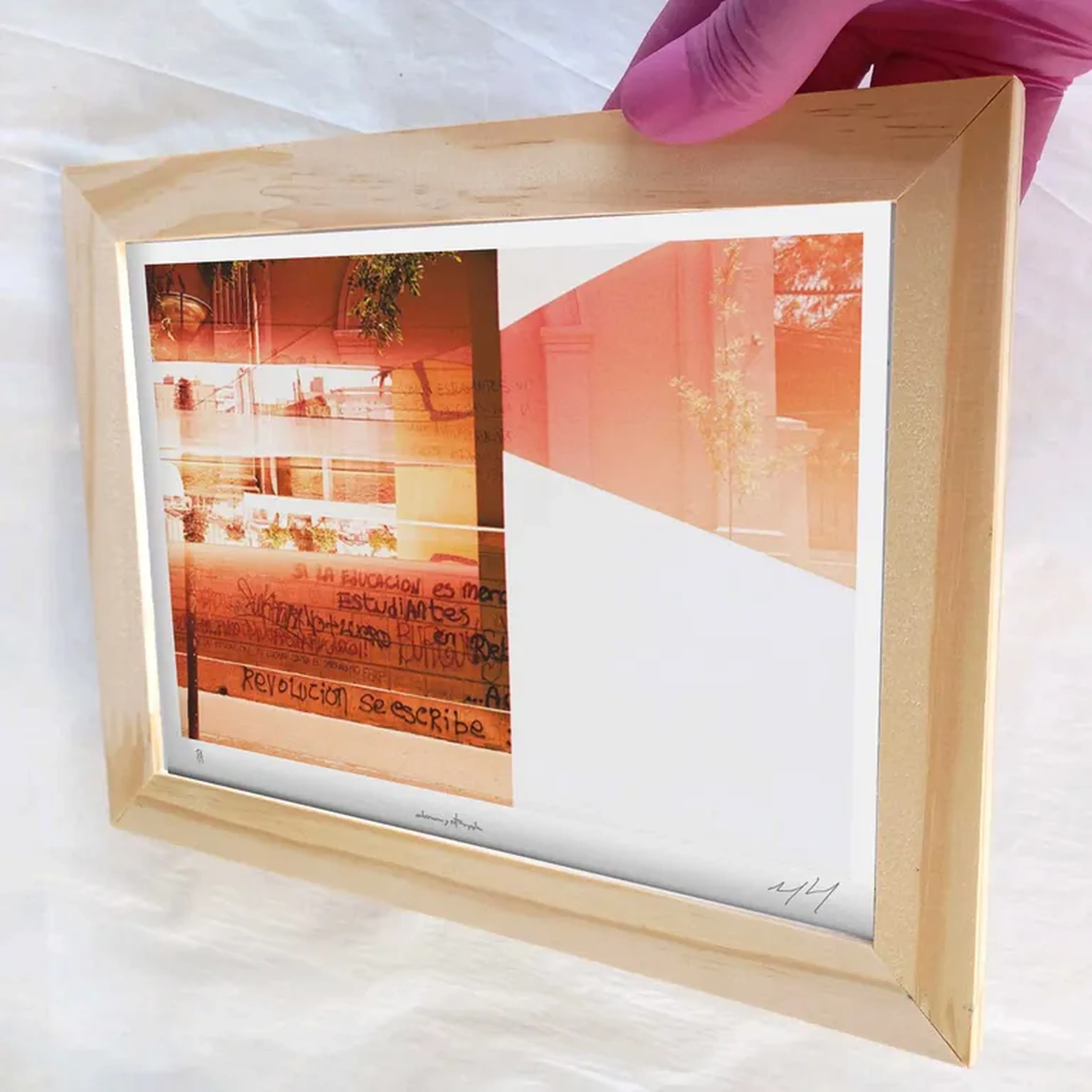 Palávoras - Revolución - 15x21 cm moldura plana imagem