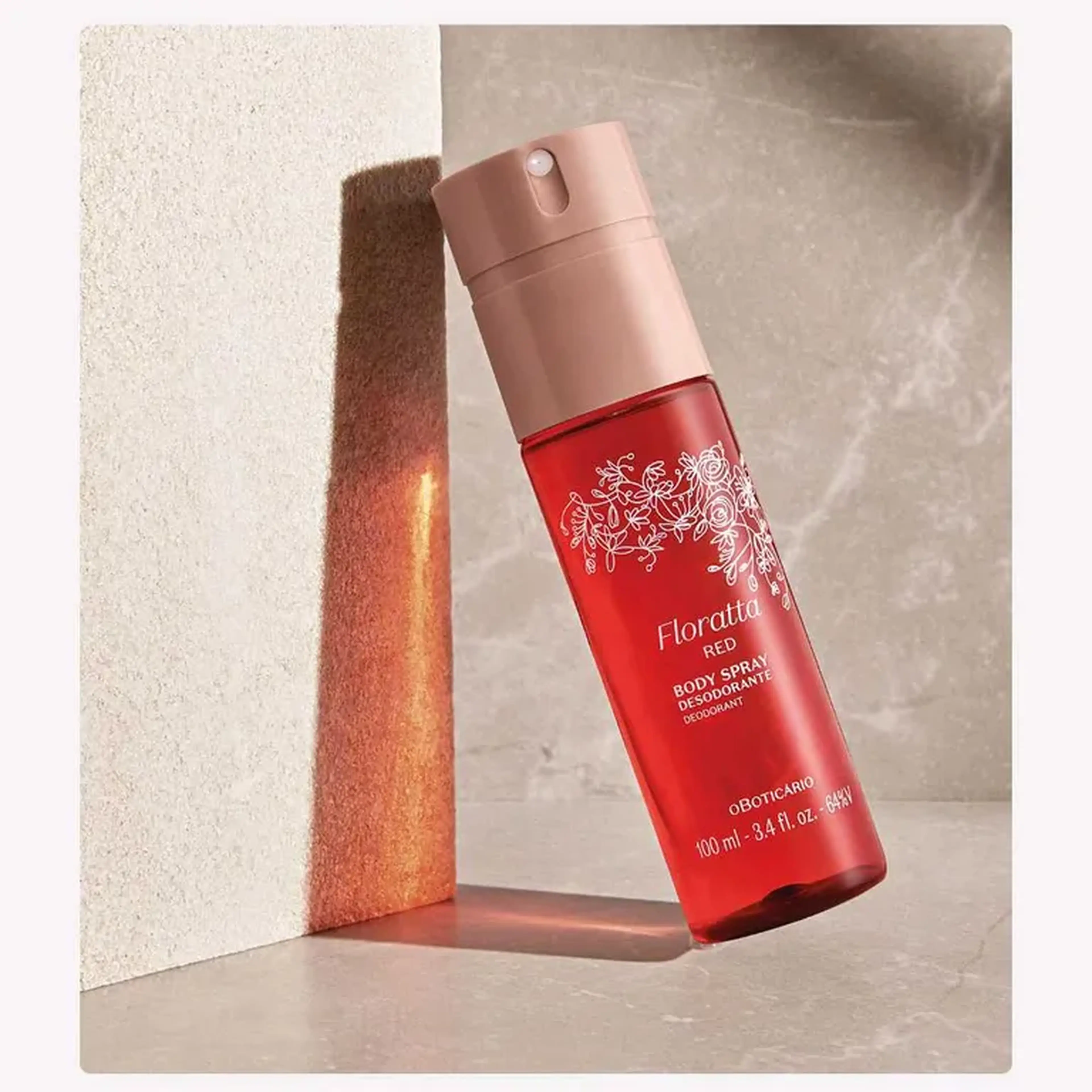 Body Spray Desodorante Floratta Red 100ml imagem