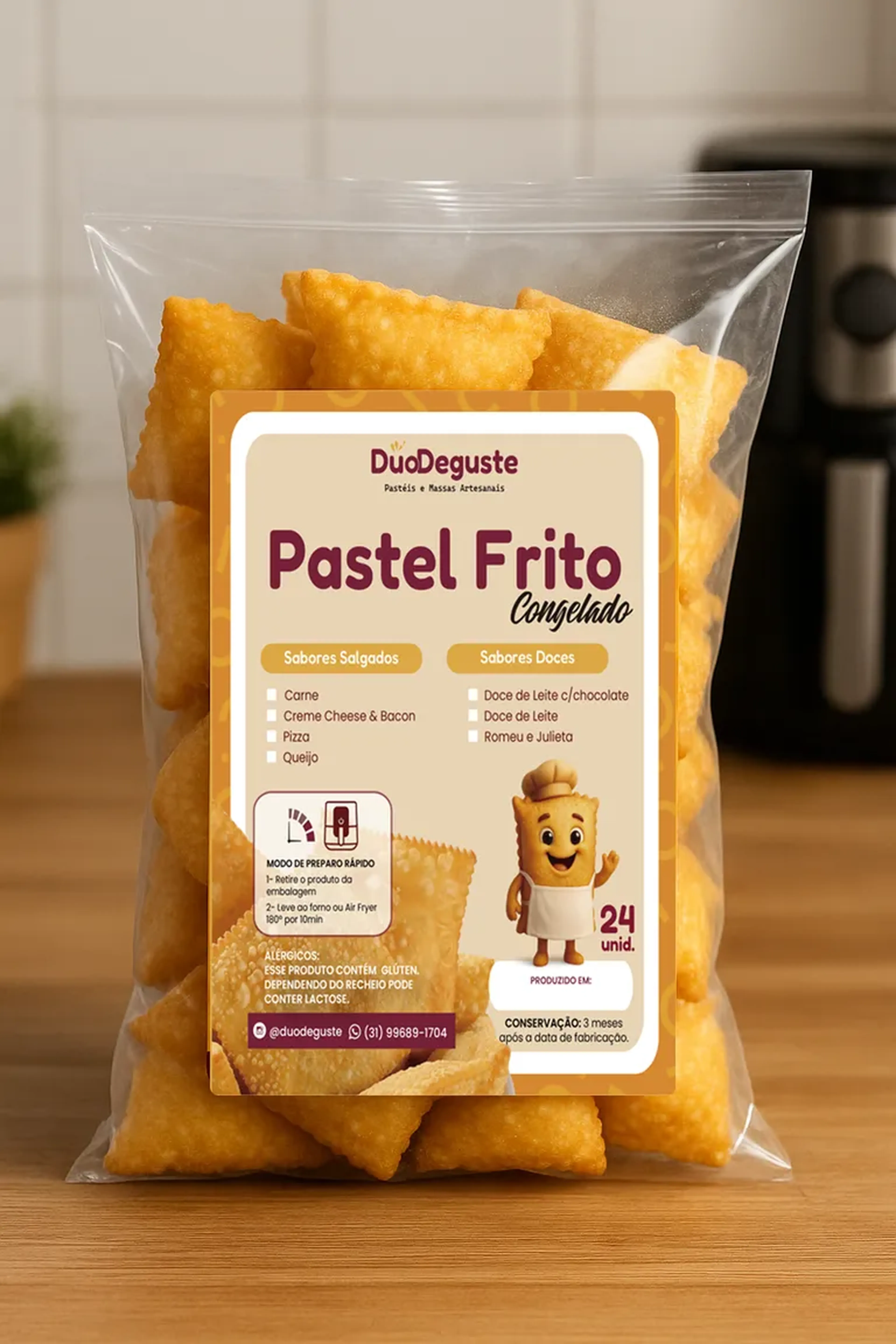 Pastel de Carne - Air Fryer ou Forno imagem