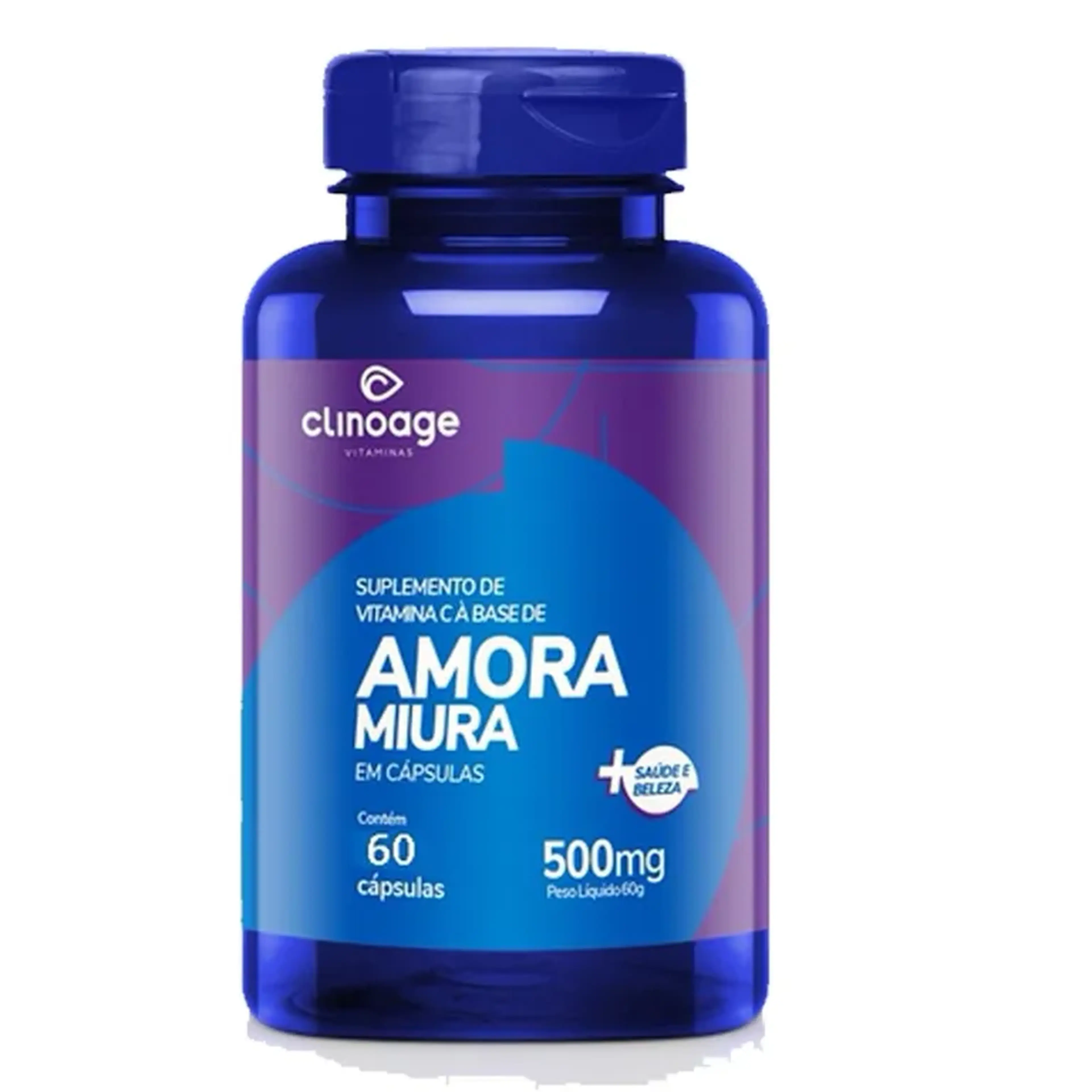 Amora Miura Com Vitamina C 60 Cápsulas 500mg imagem