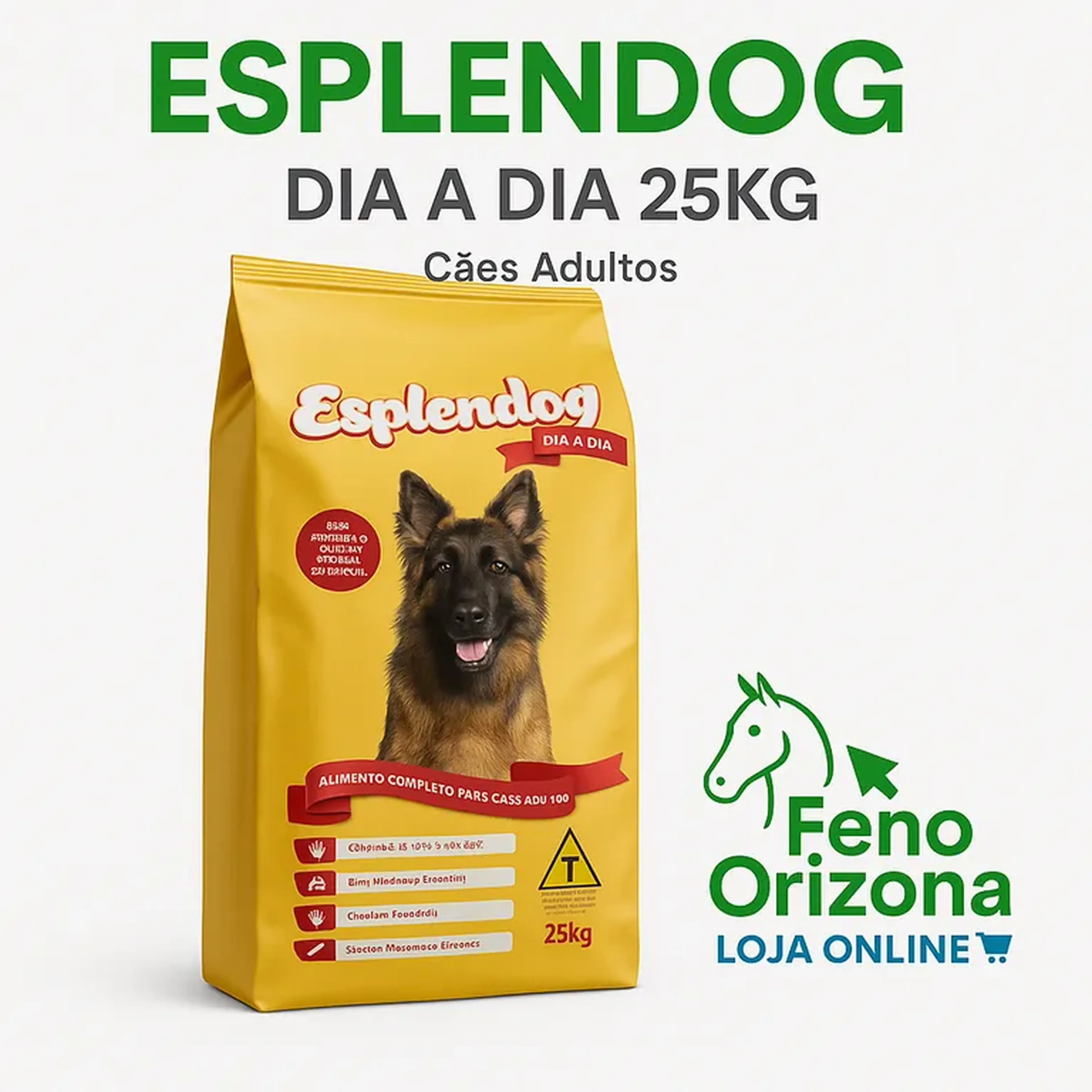 Ração de cachorro - 25kg imagem