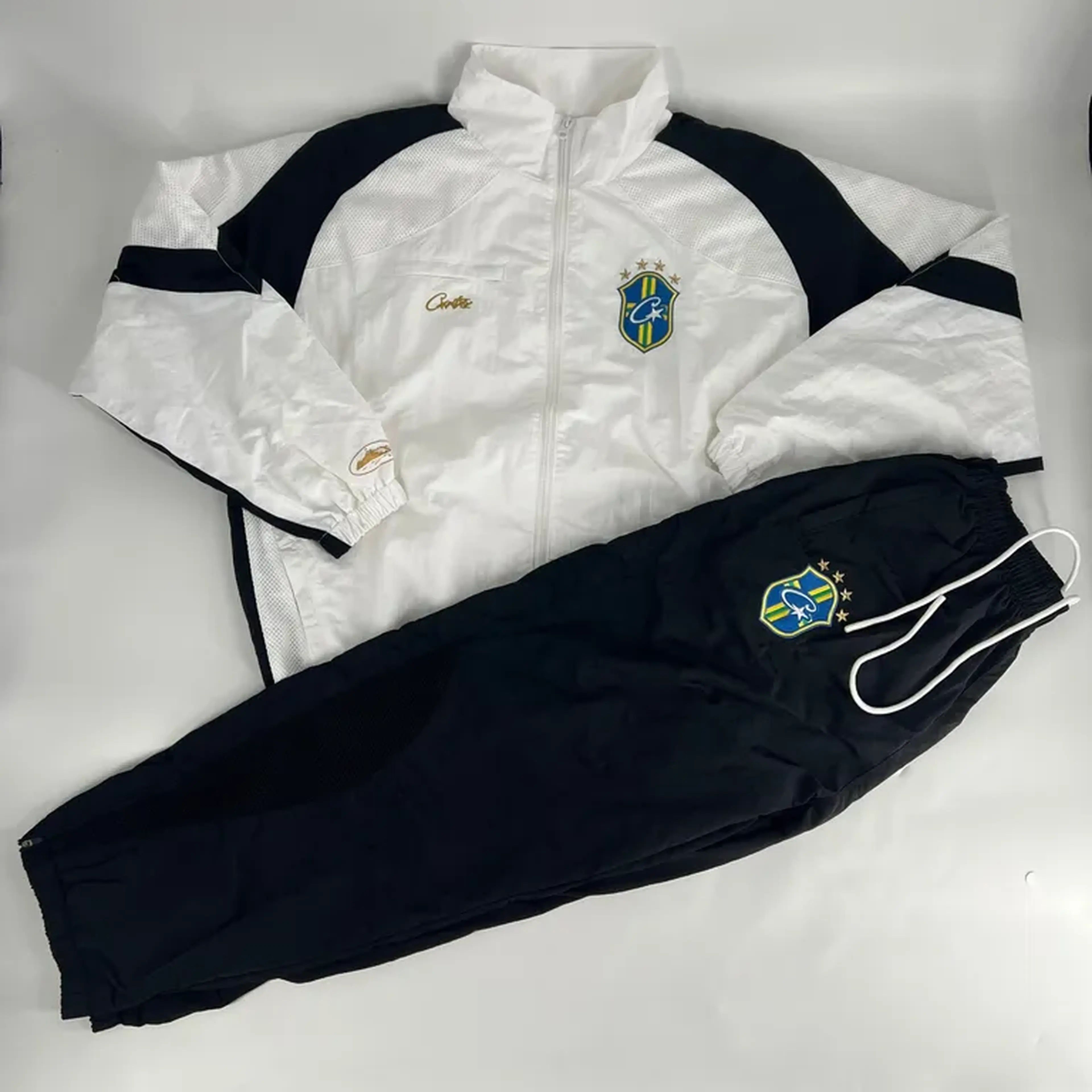 Corteiz Olympic - Shuku Brasil Jacket White imagem