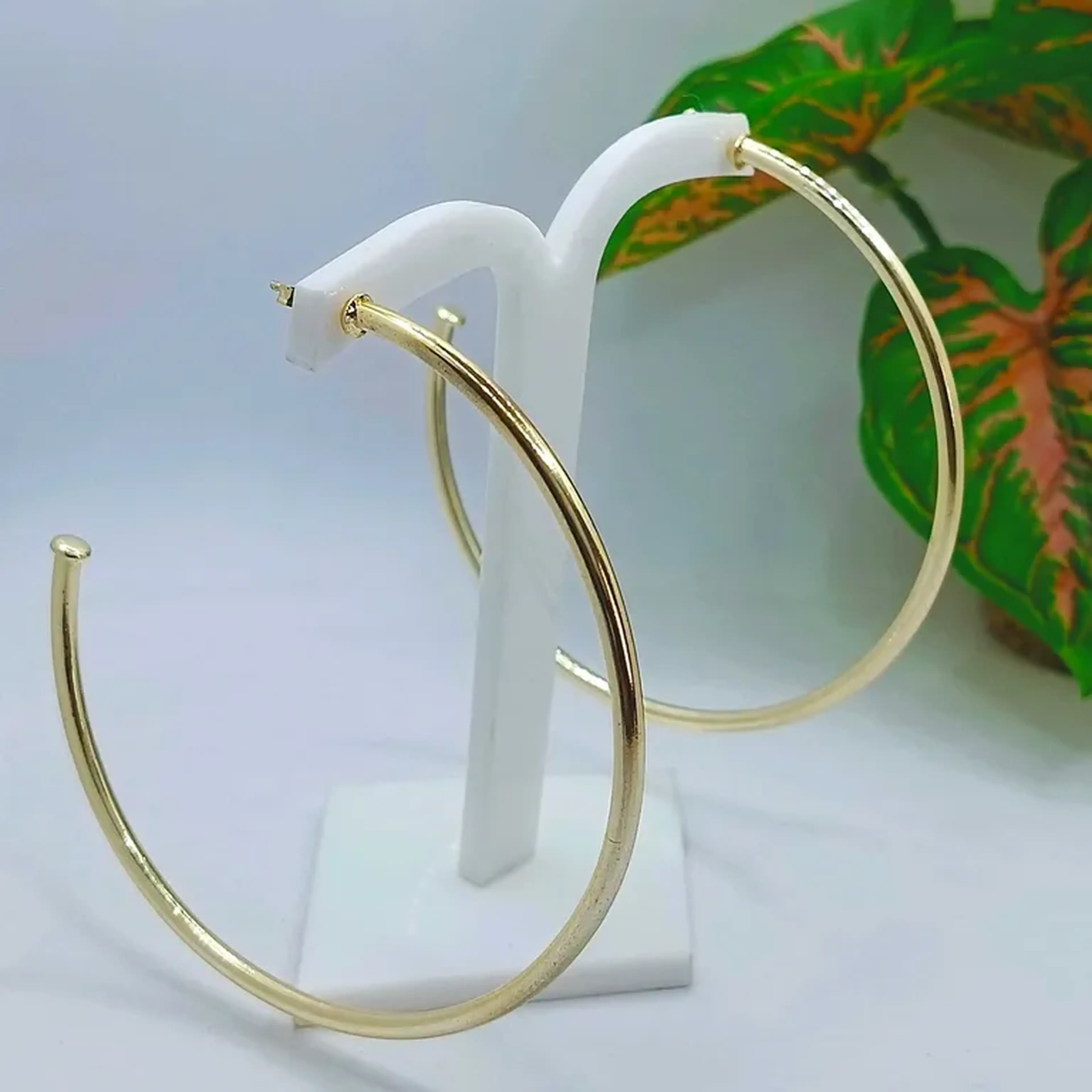 Argola Semi Jóia Lisa imagem