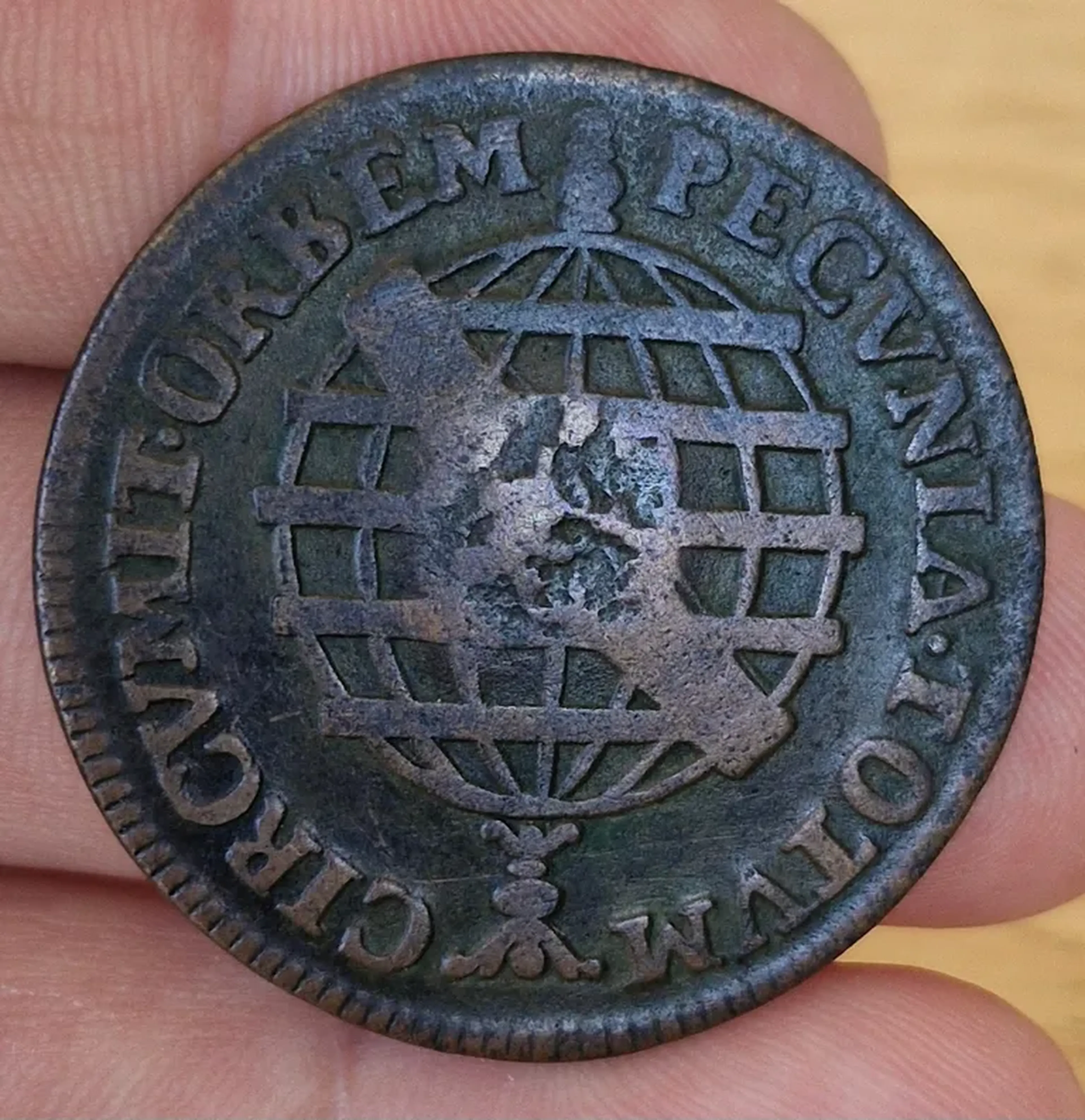 XX Réis - 1749 Com Escudete - Frete Grátis imagem