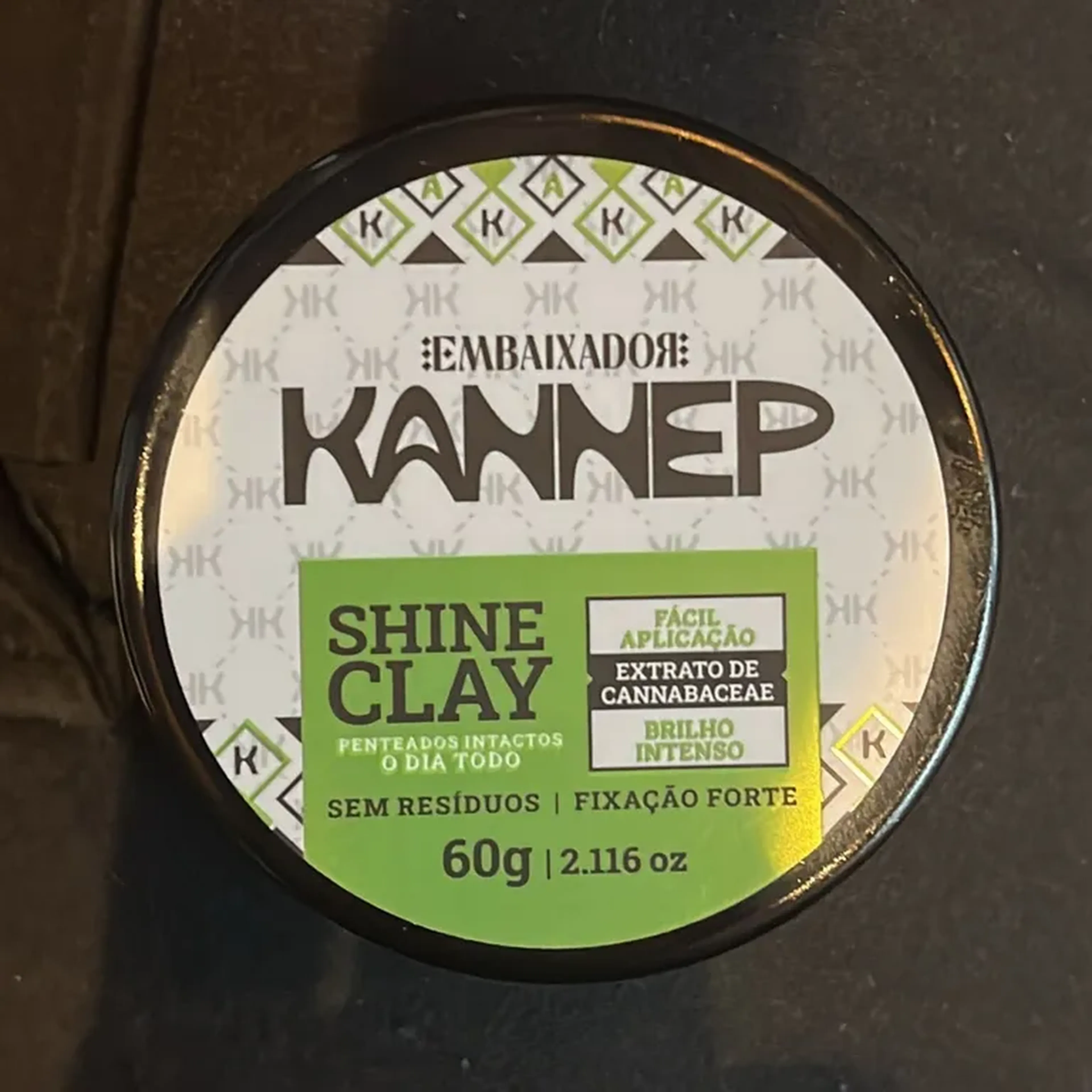 Pomada Shine Clay Kannep 60g imagem