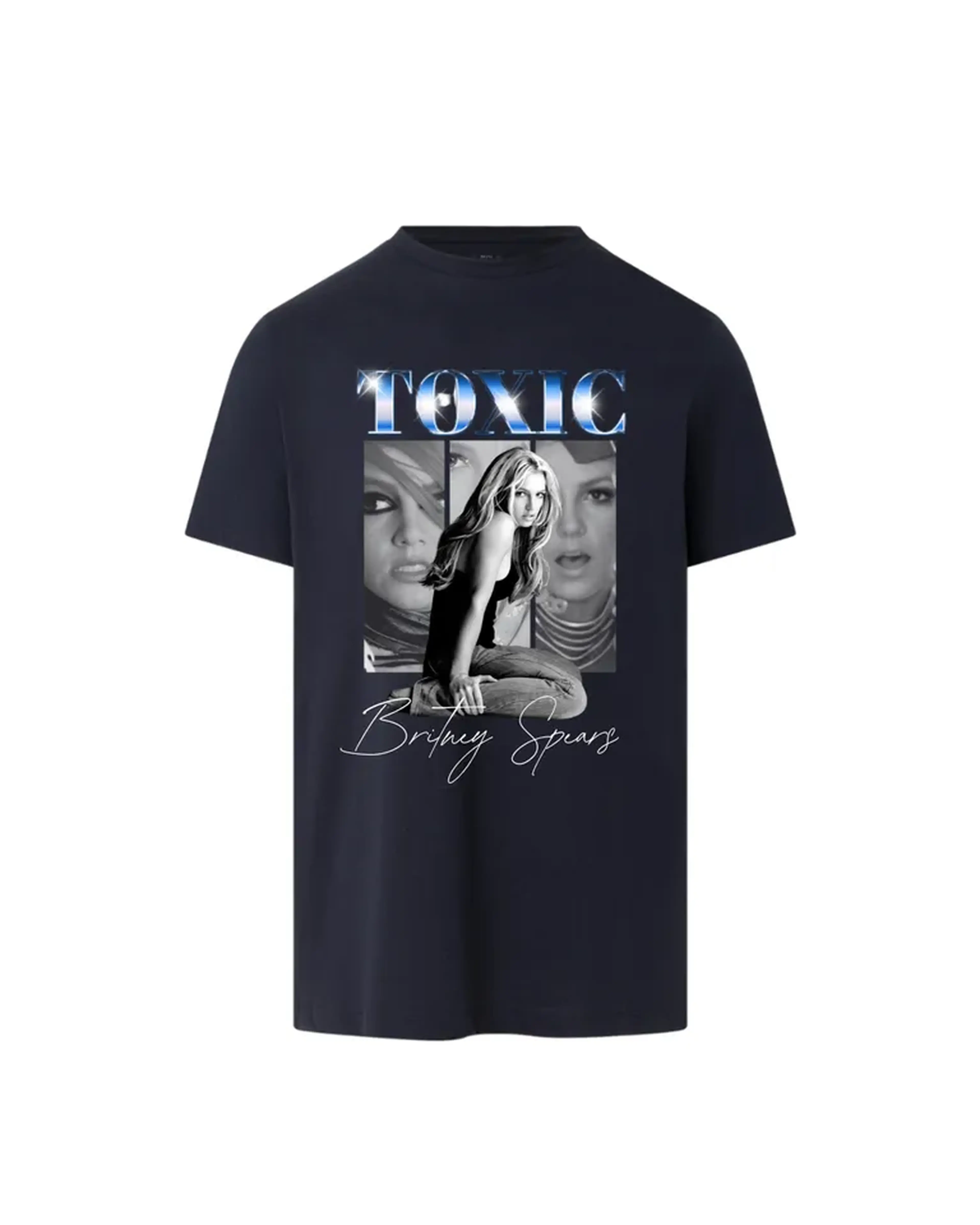 Camiseta preta Britney Spears imagem