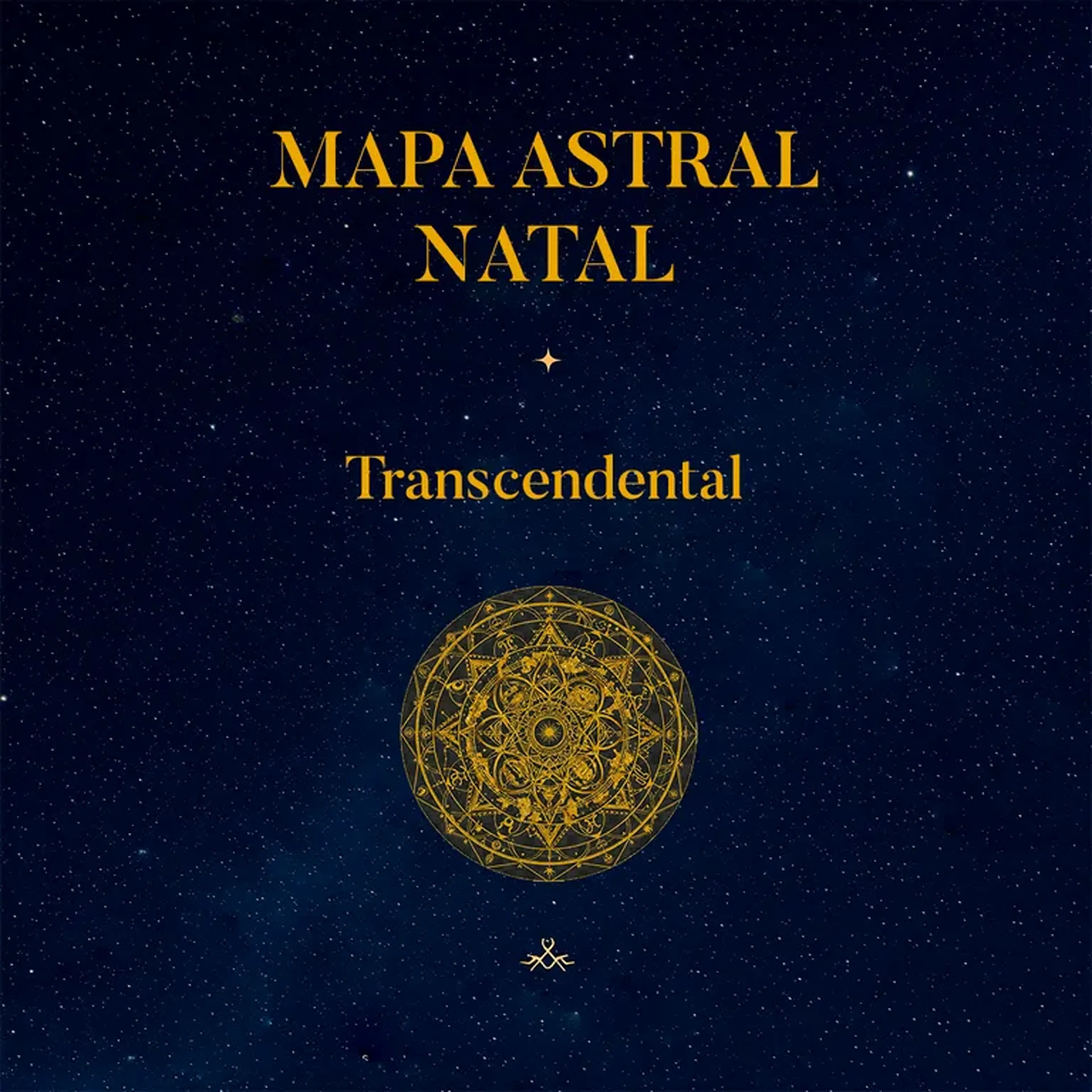 Mapa Astral Natal - Transcendental imagem