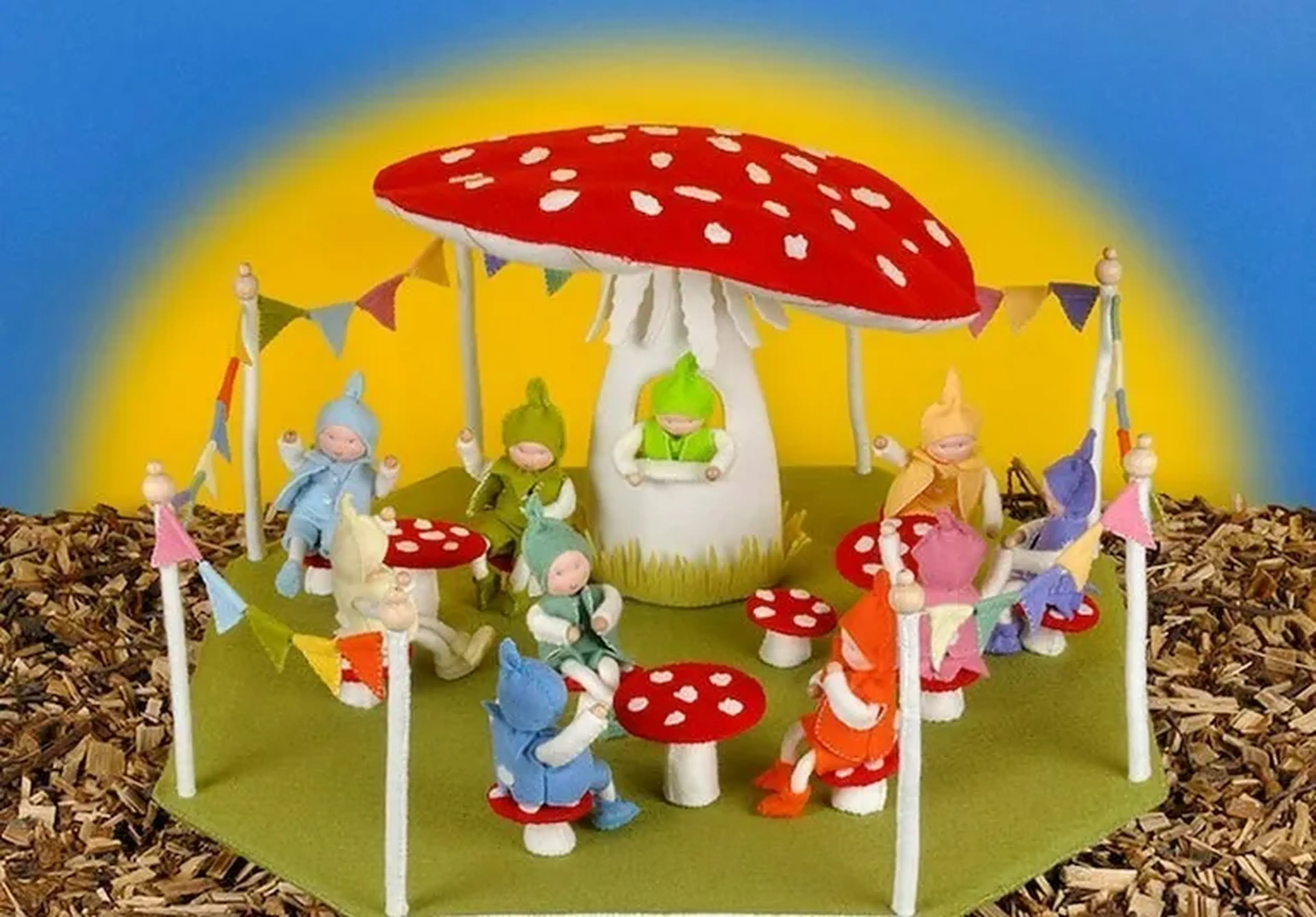 Padrão Festa no jardim - Arquivo Digital - PDF imagem