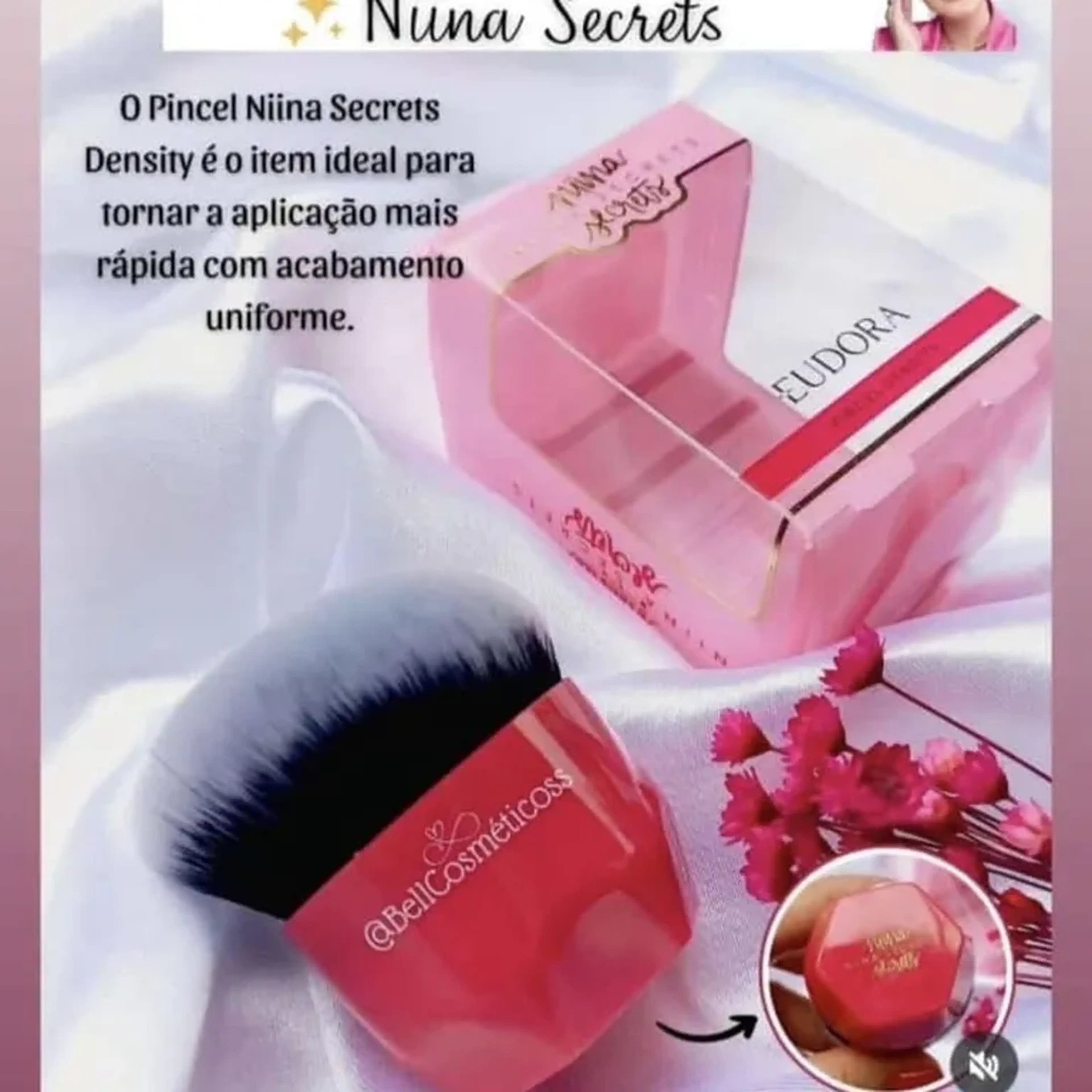 NIINA SECRETS: Pincel de Base Density imagem