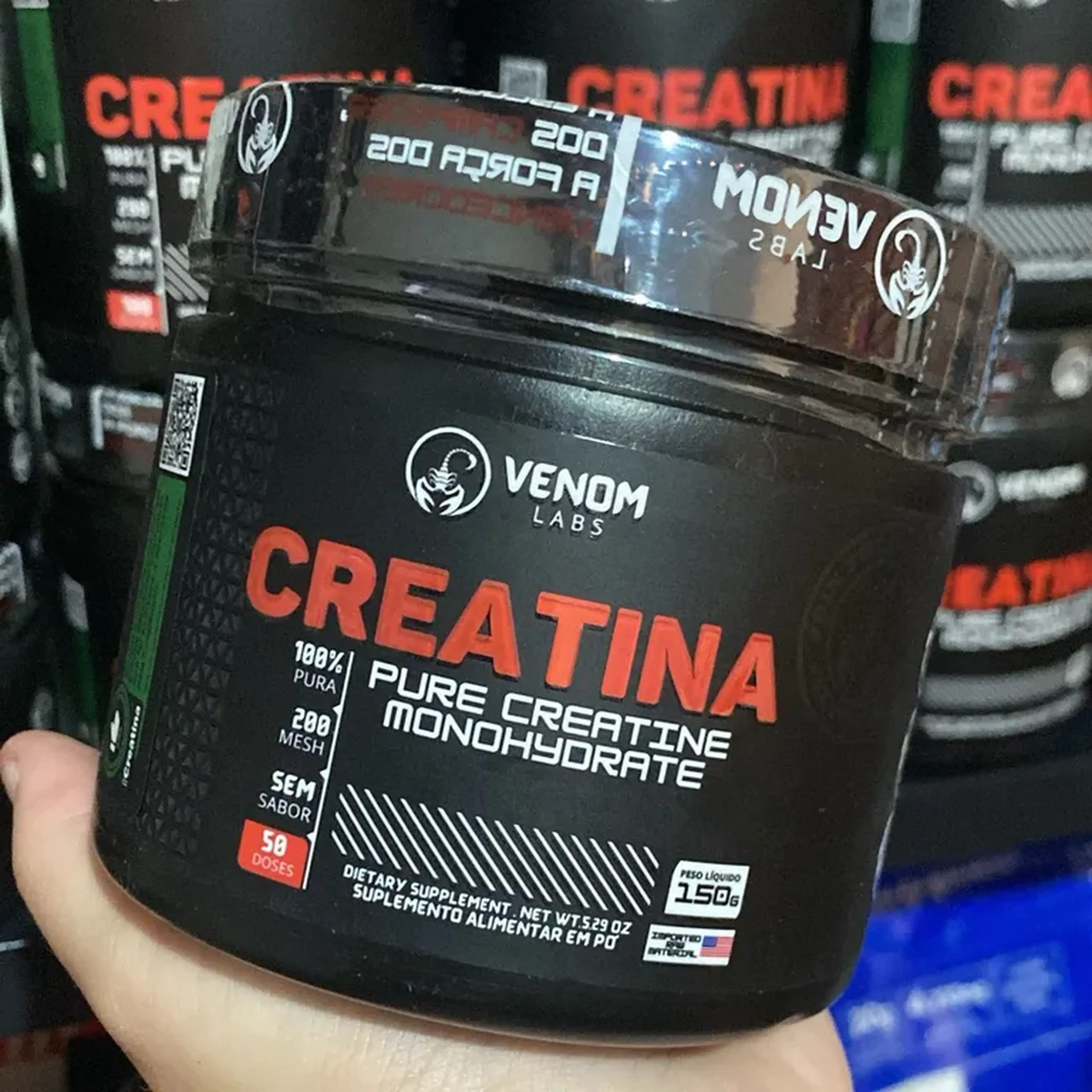 Creatina Venom Labs 150g imagem