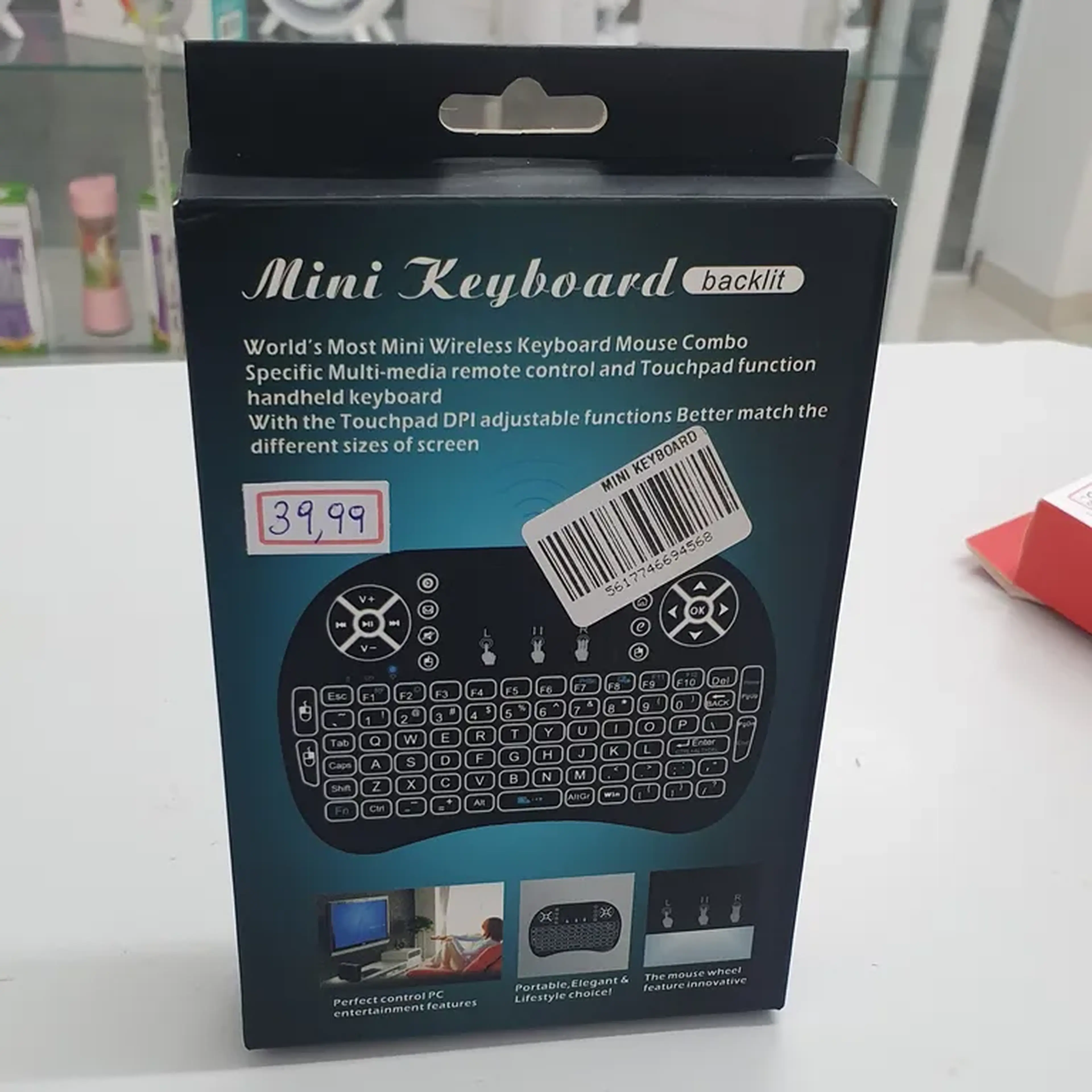 Mini Teclado com Iluminação imagem