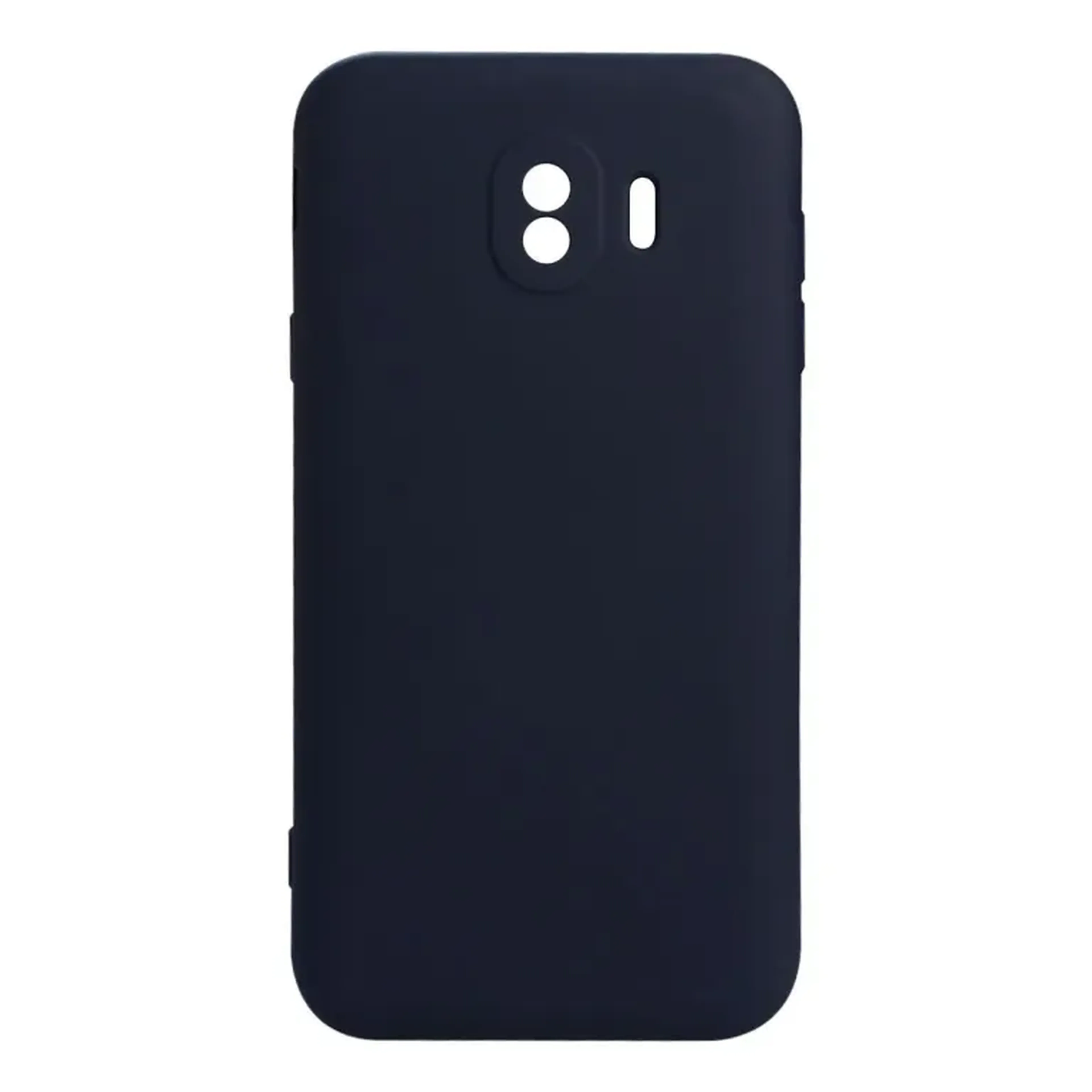 Capinha para Galaxy J4 2018, Silicone Aveludada (PRETA) imagem