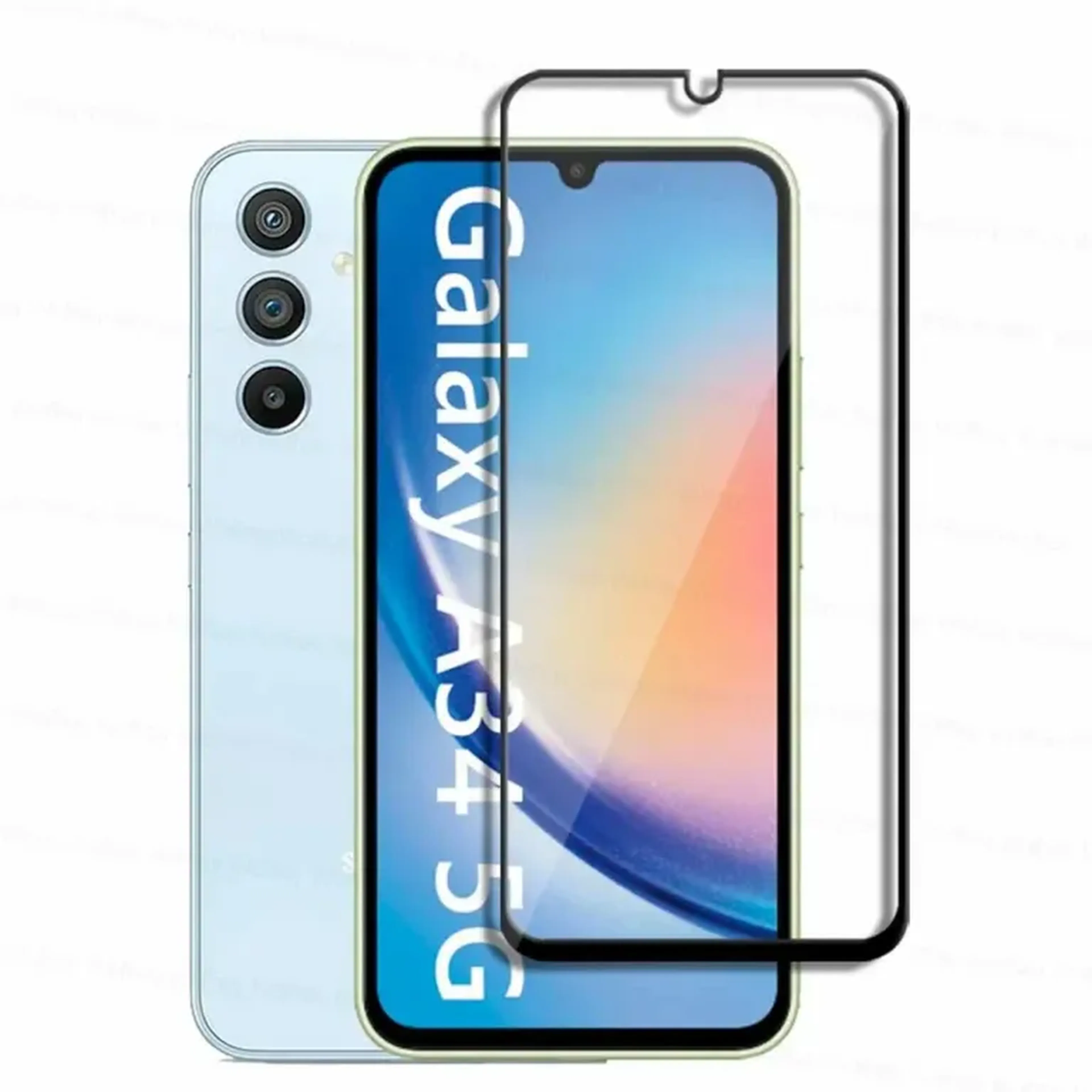 Pelicula Para Galaxy A34, De de Vidro 3D imagem