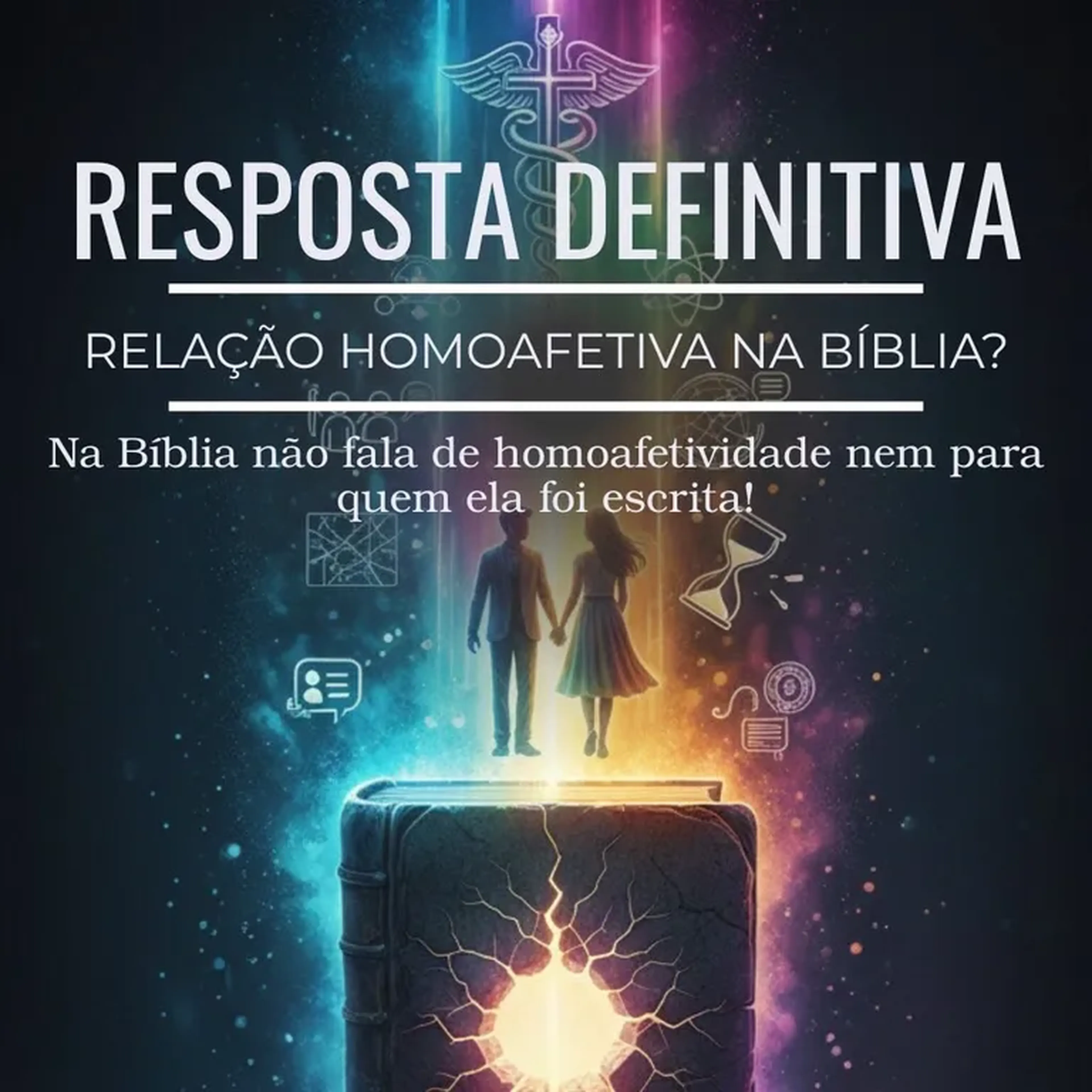 LIVRO A BIBLIA NÃO FALA DE CASAIS HOMOAFETIVOS imagem