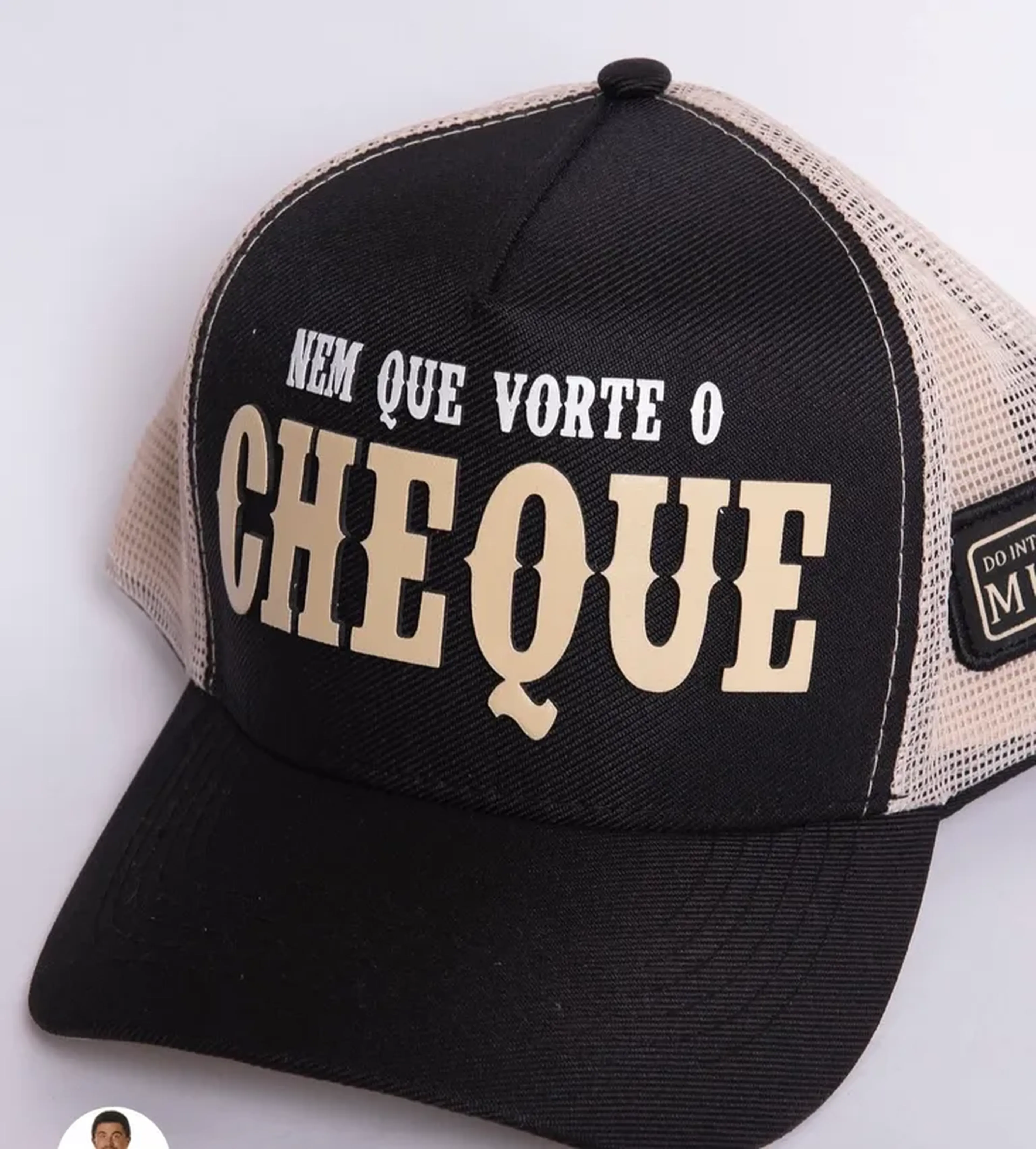 boné nem que vorte o cheque imagem