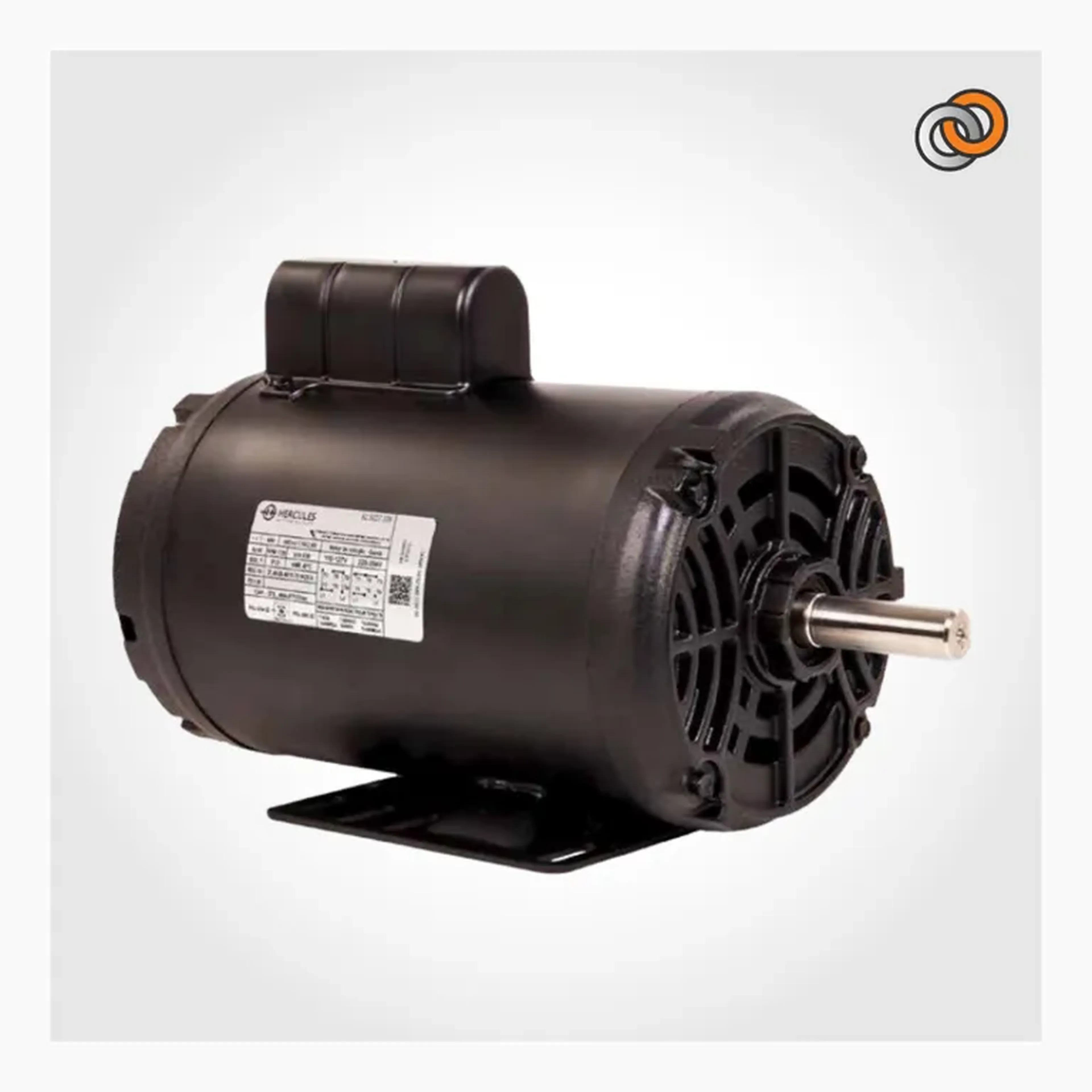 Motor elétrico Hércules Nema 48 0,5cv 4 pólos monofásico imagem