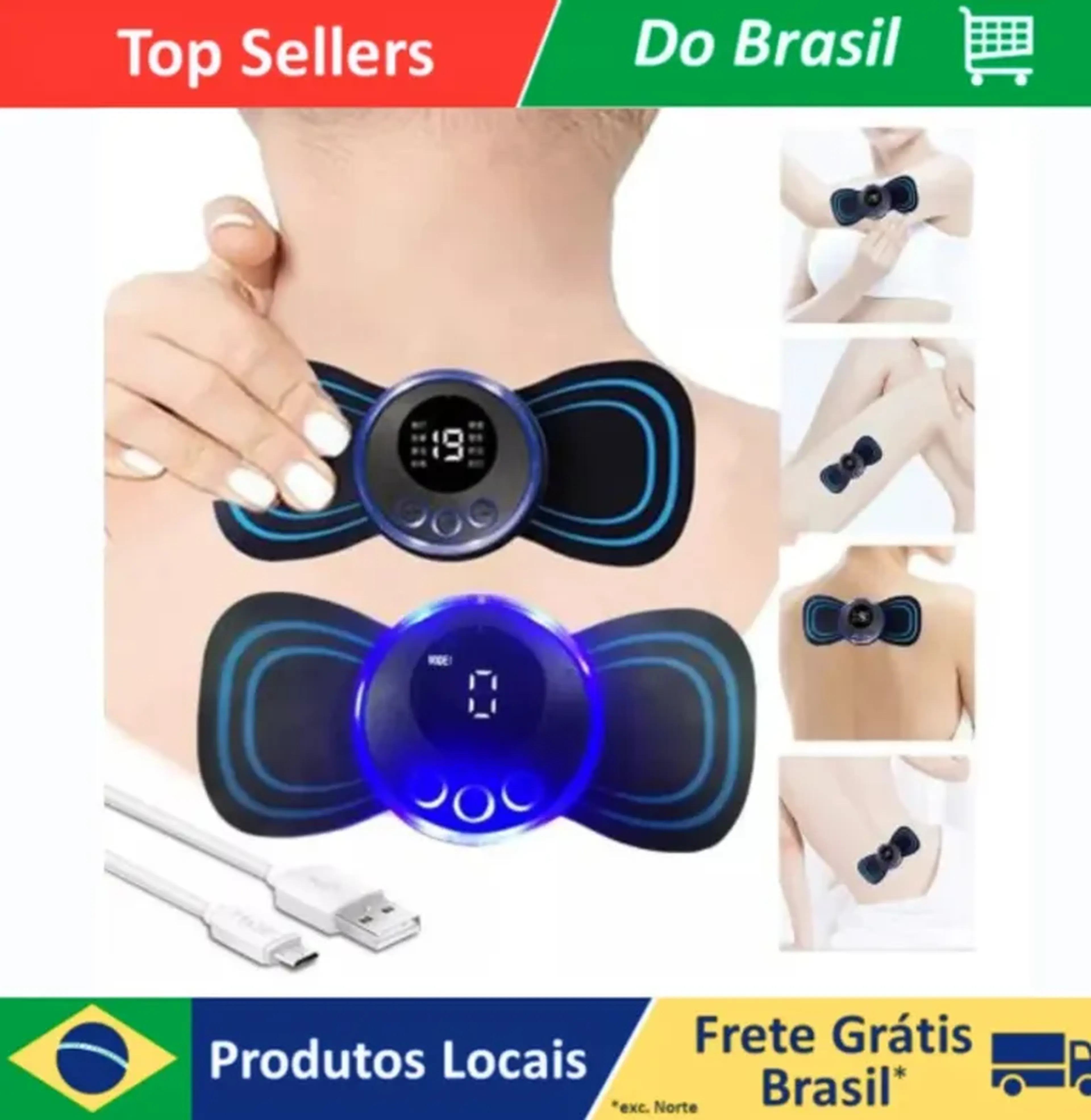 MINI MASSAVEADOR PORTATIL imagem