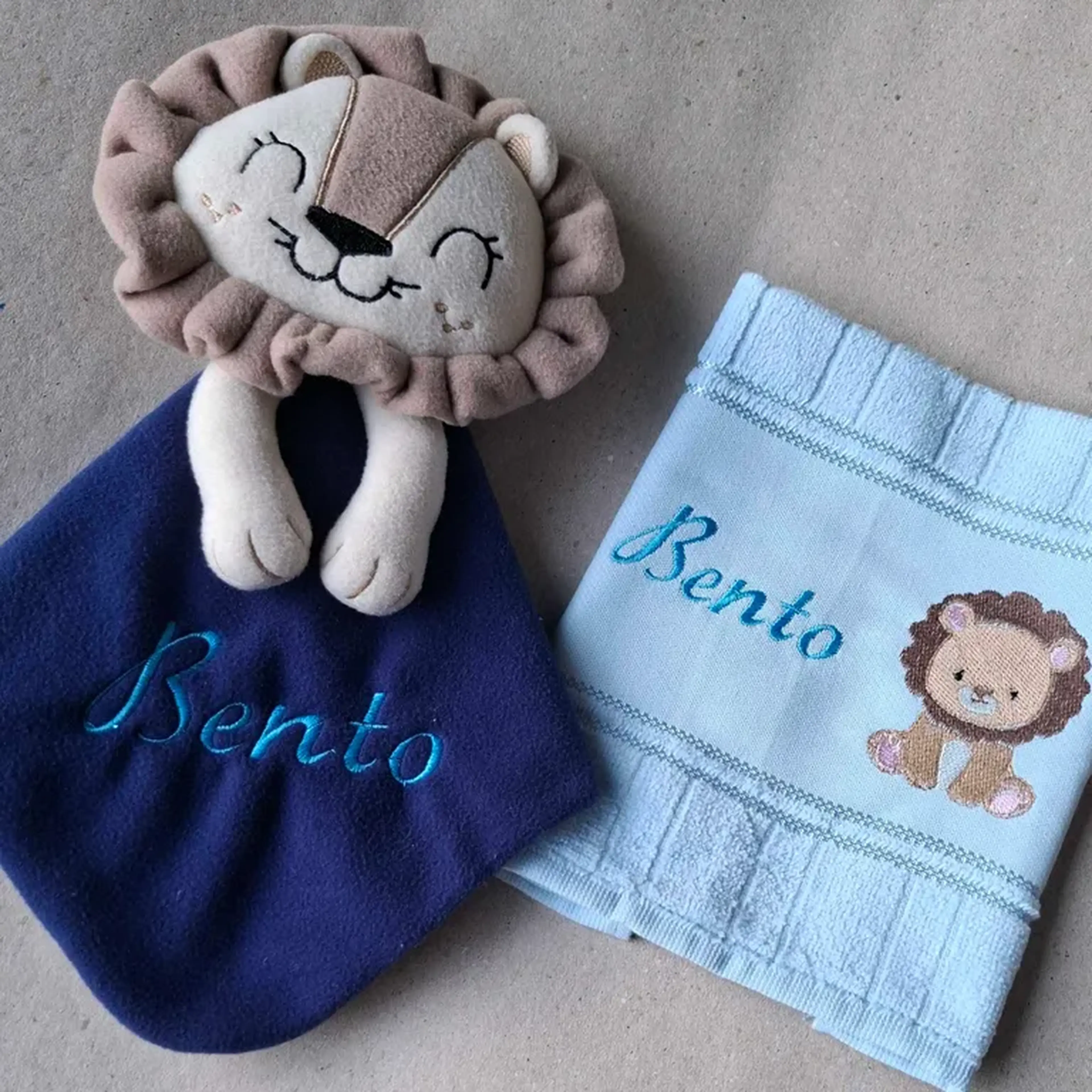 Kit Naninha e toalha de mão imagem