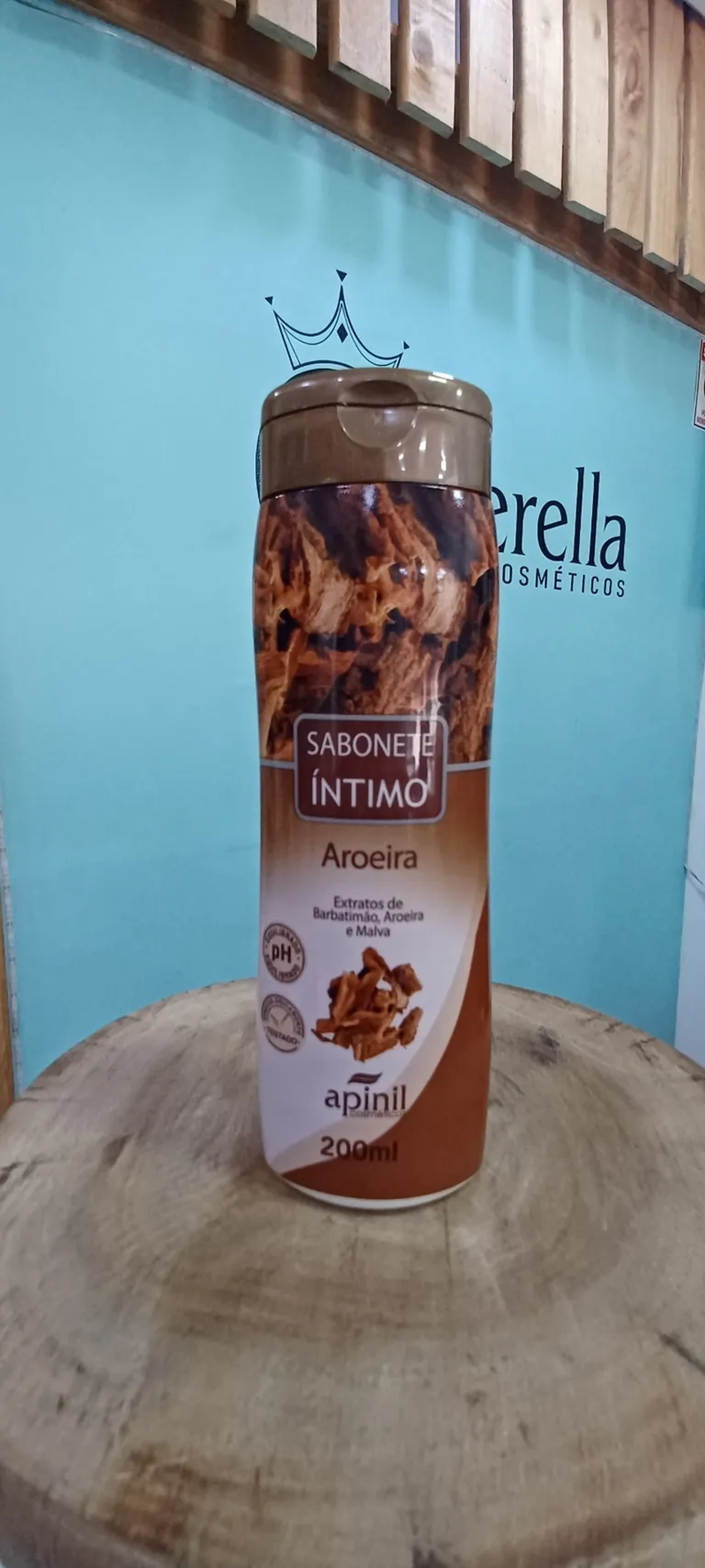 Sabonete Íntimo Apinil Aroeira 200ml imagem
