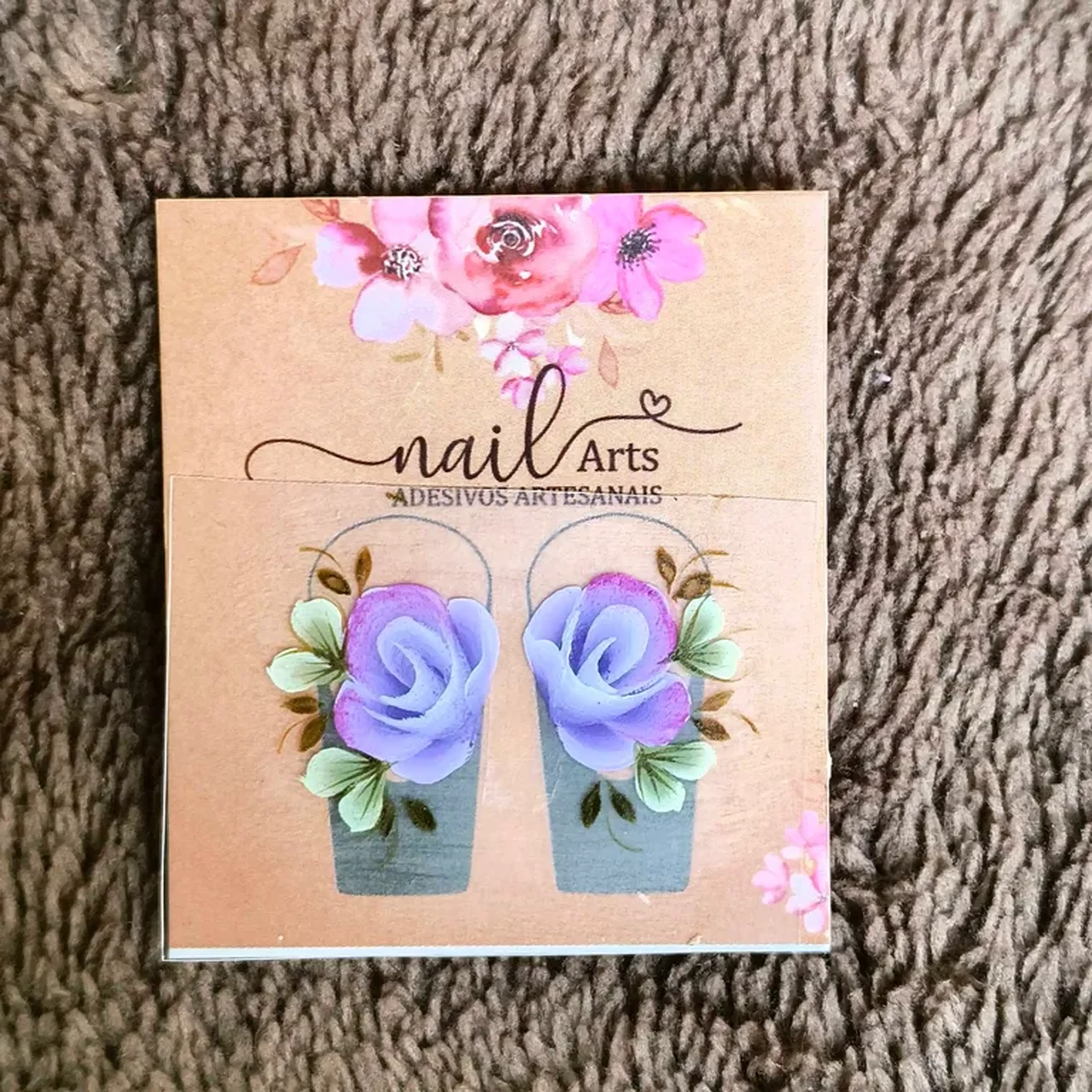 Filha única flor lilás imagem