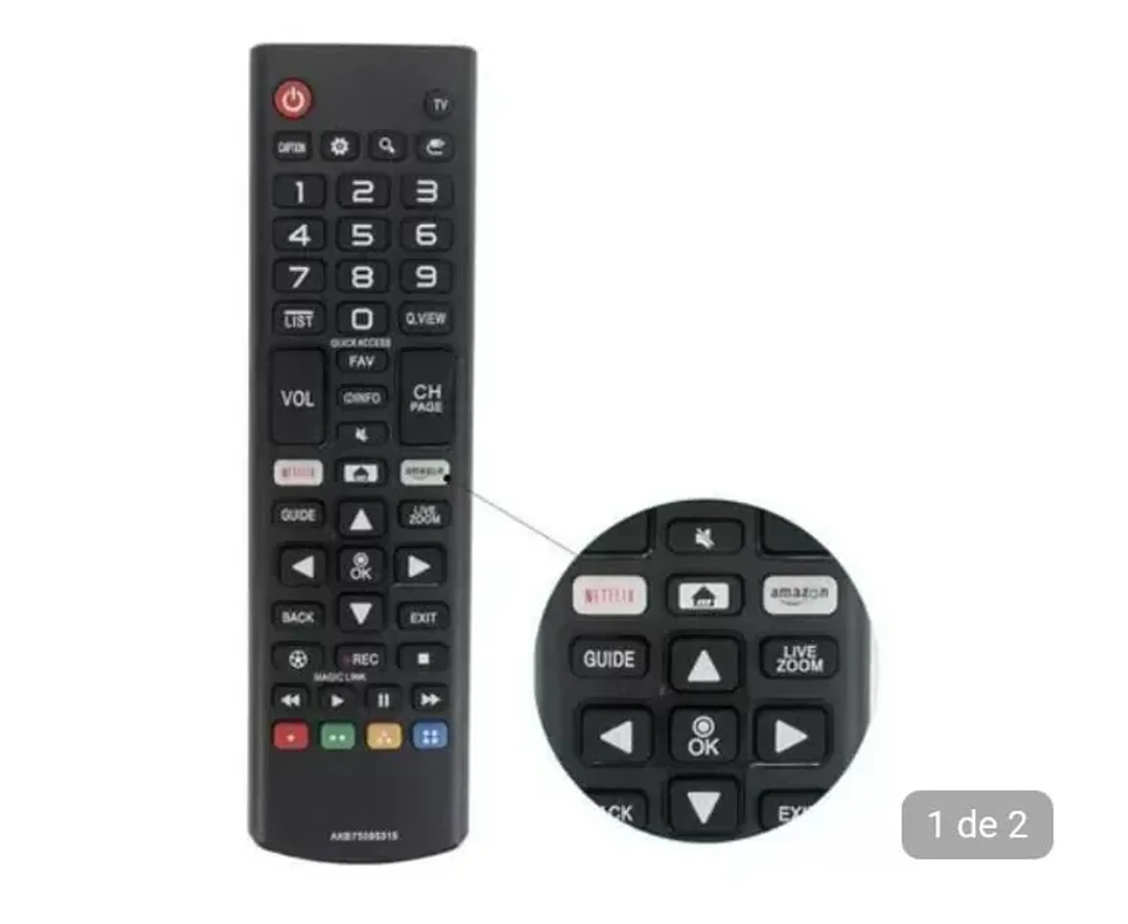 ATACADO CONTROLE LG LE 7045 imagem