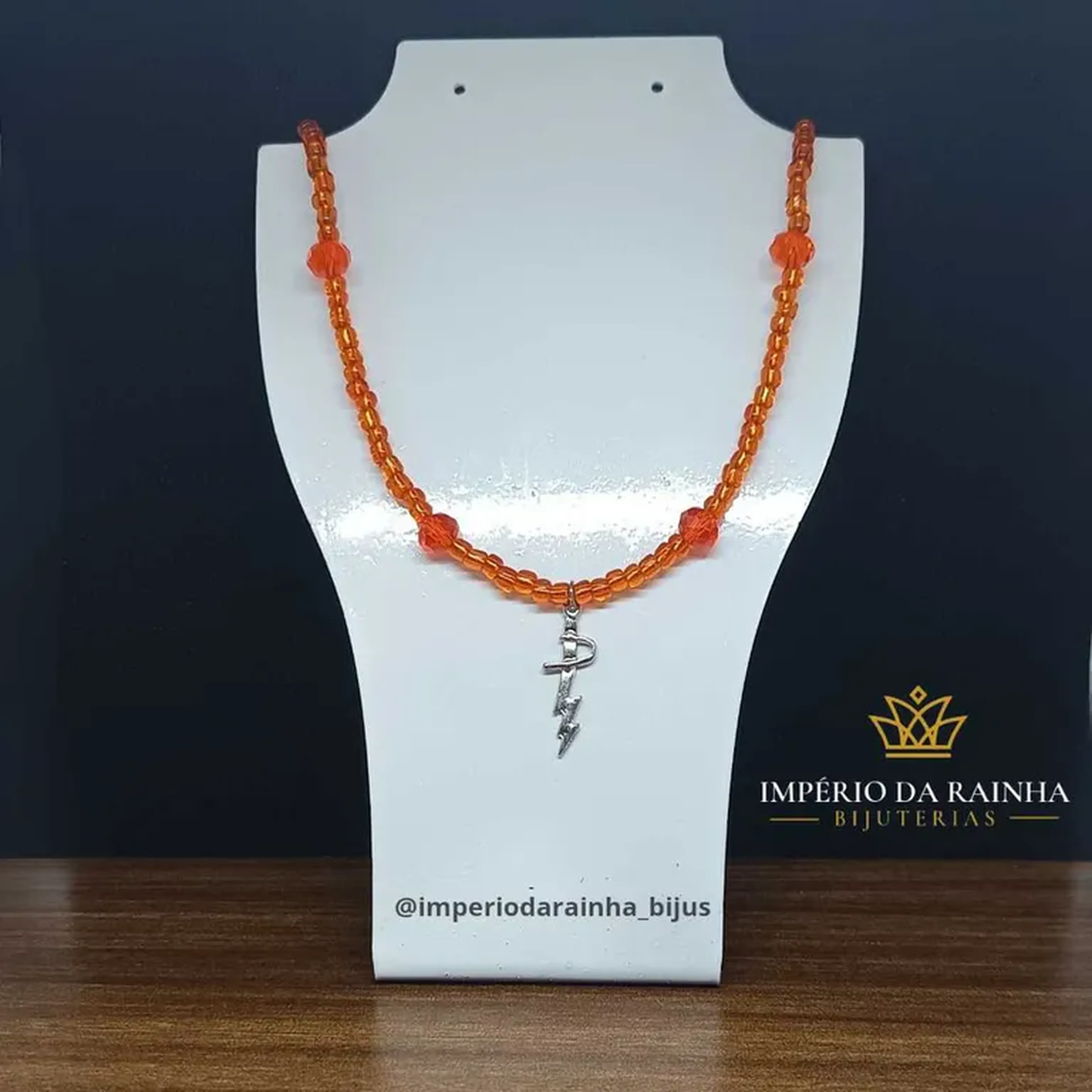 Chocker Mãe Iansã ⚡🧡 imagem