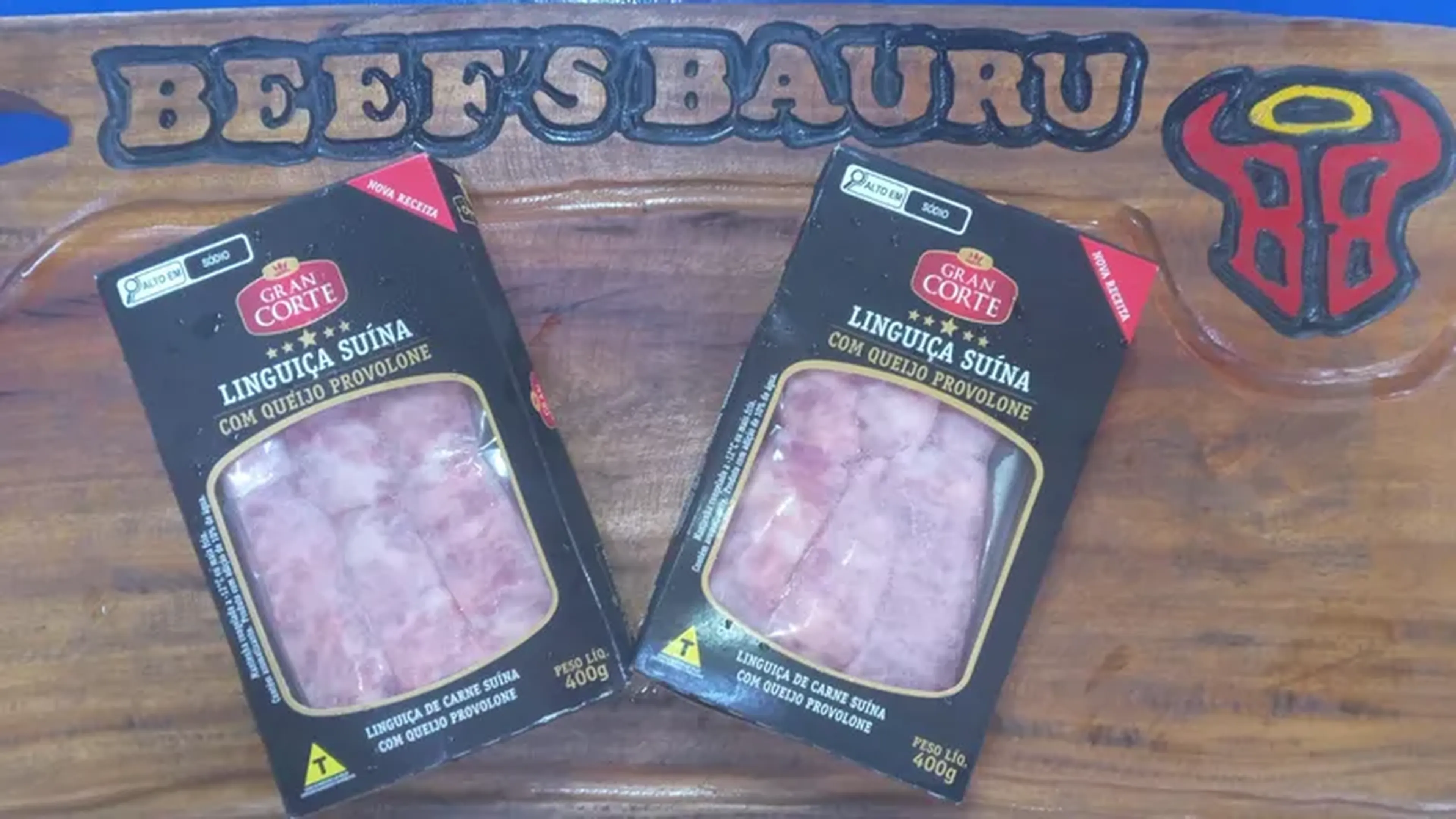 Linguiça suína Gran Corte com Provolone imagem