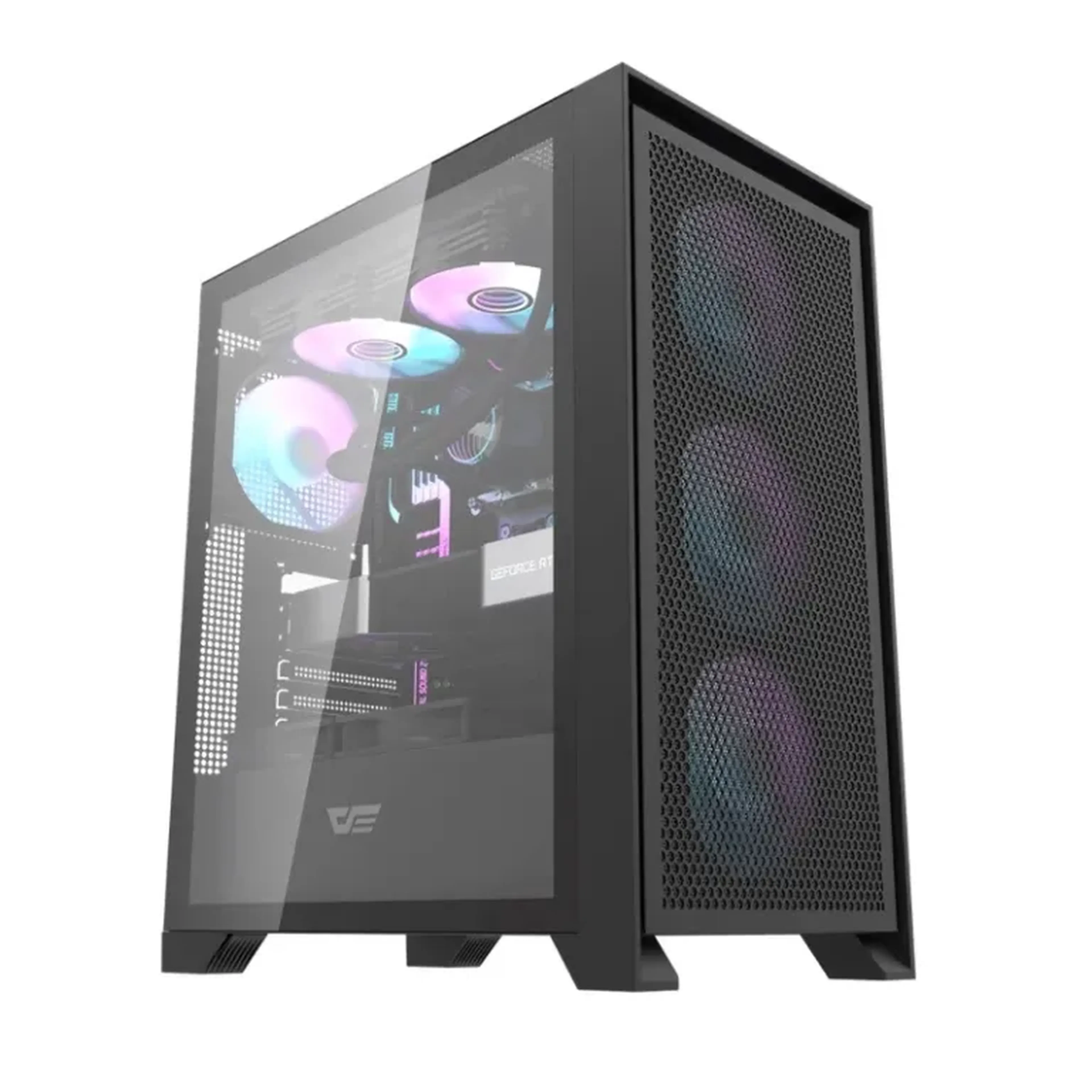 Gabinete Gamer Darkflash DRX70 Mesh ATX Lateral de Vidro ARGB Pr imagem