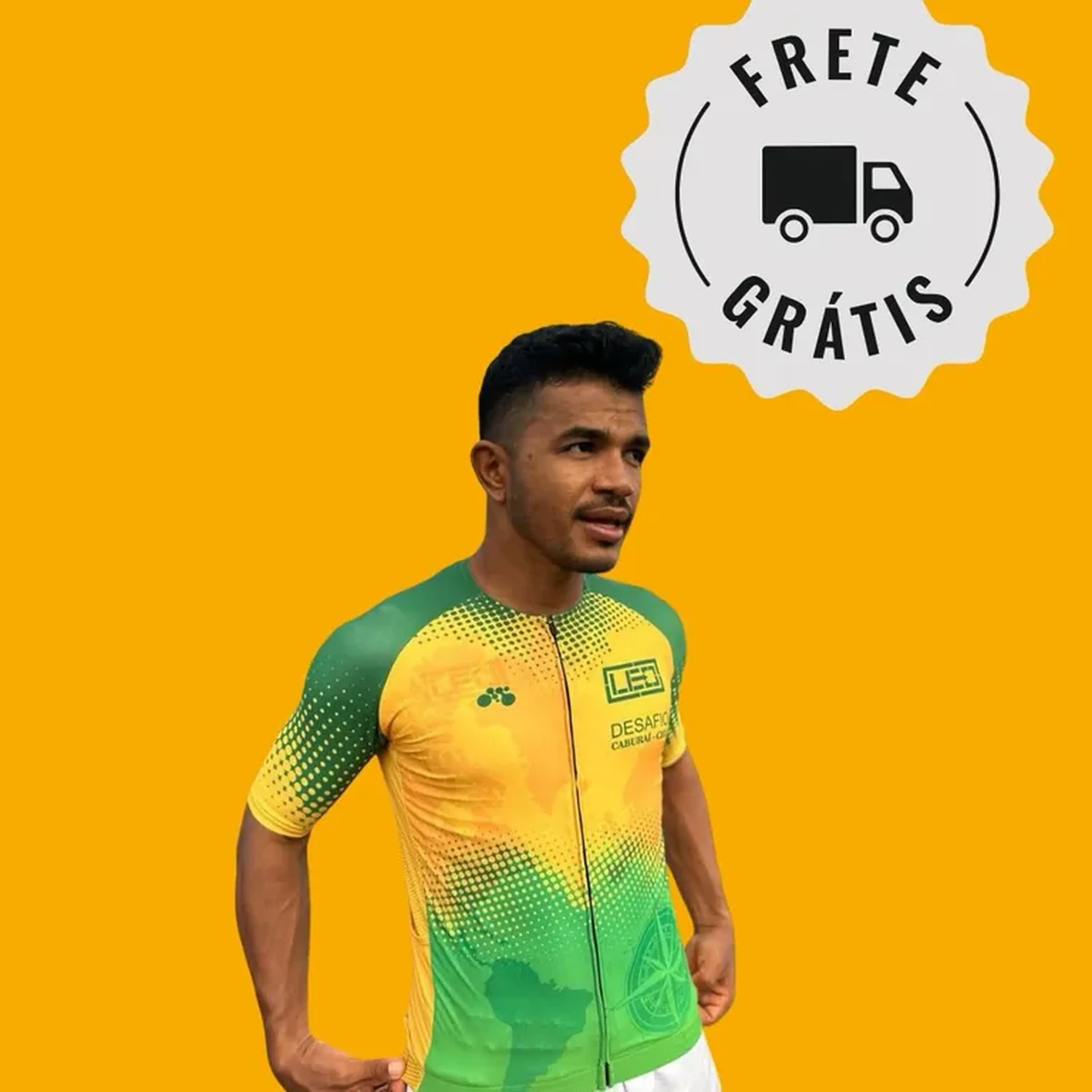 camisa de ciclismo (CABURAÍ-CHUI) relançamento imagem