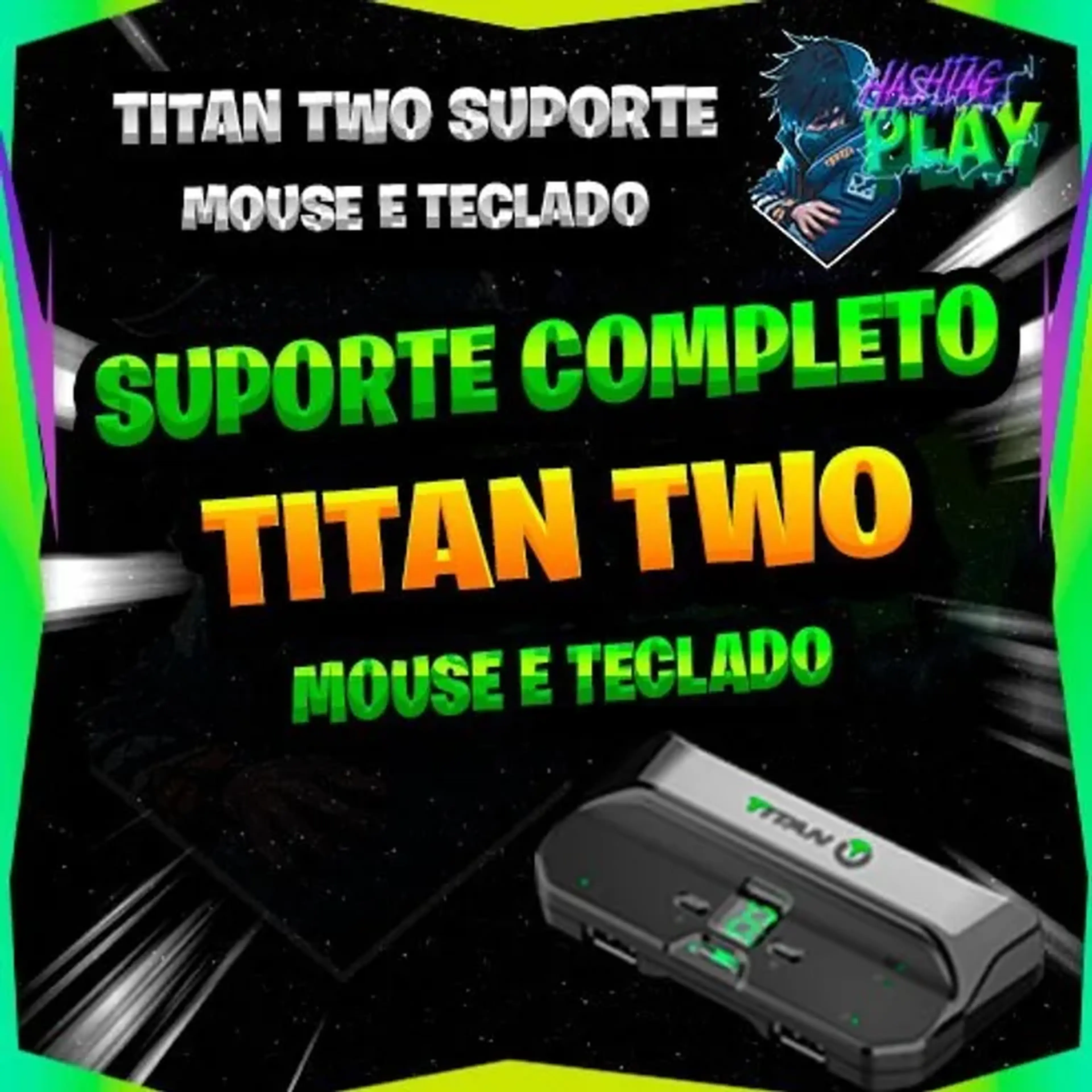 TITAN TWO SUPORTE COMPLETO MK imagem