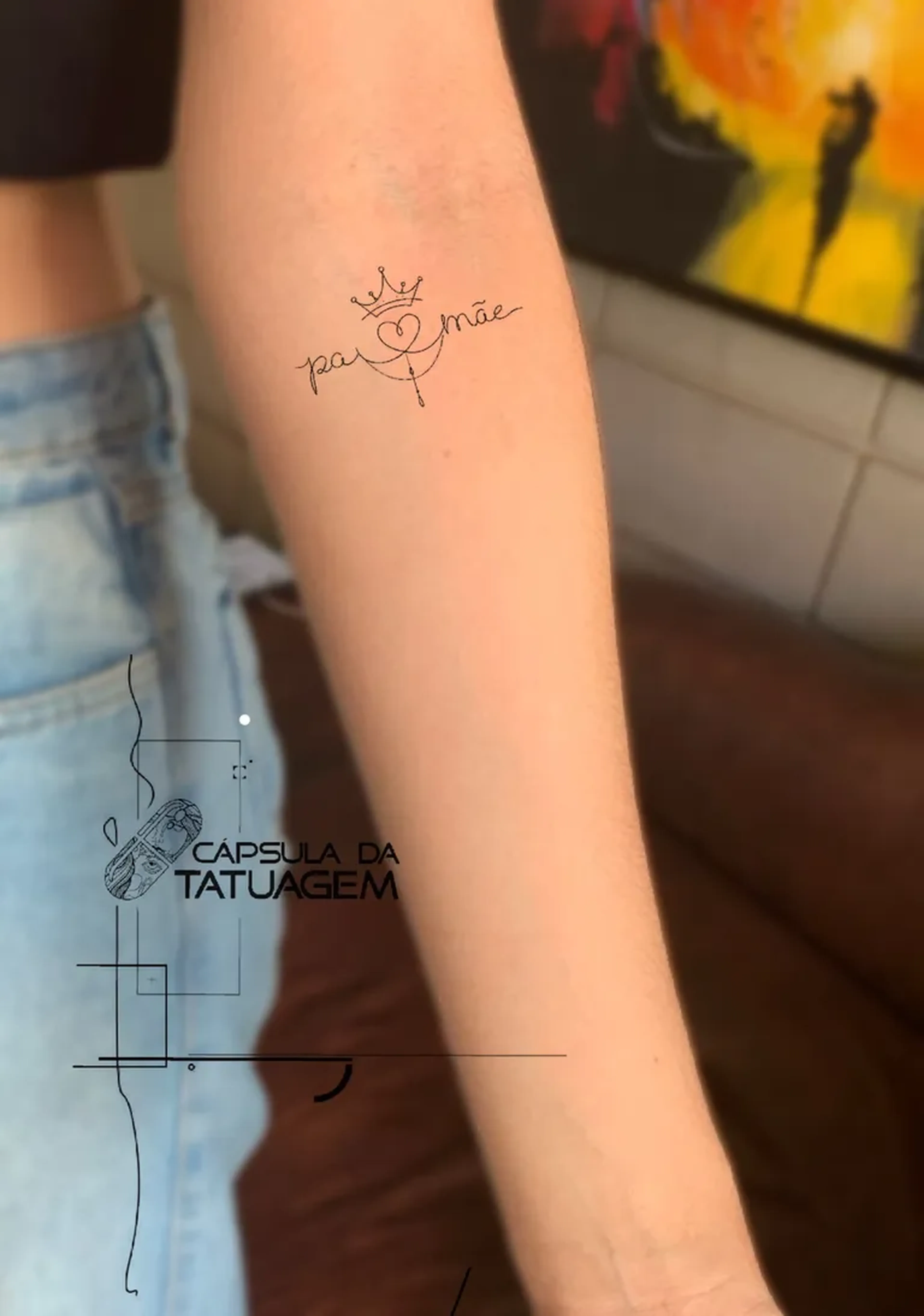 Mande uma foto sua para testar essa arte em você! imagem