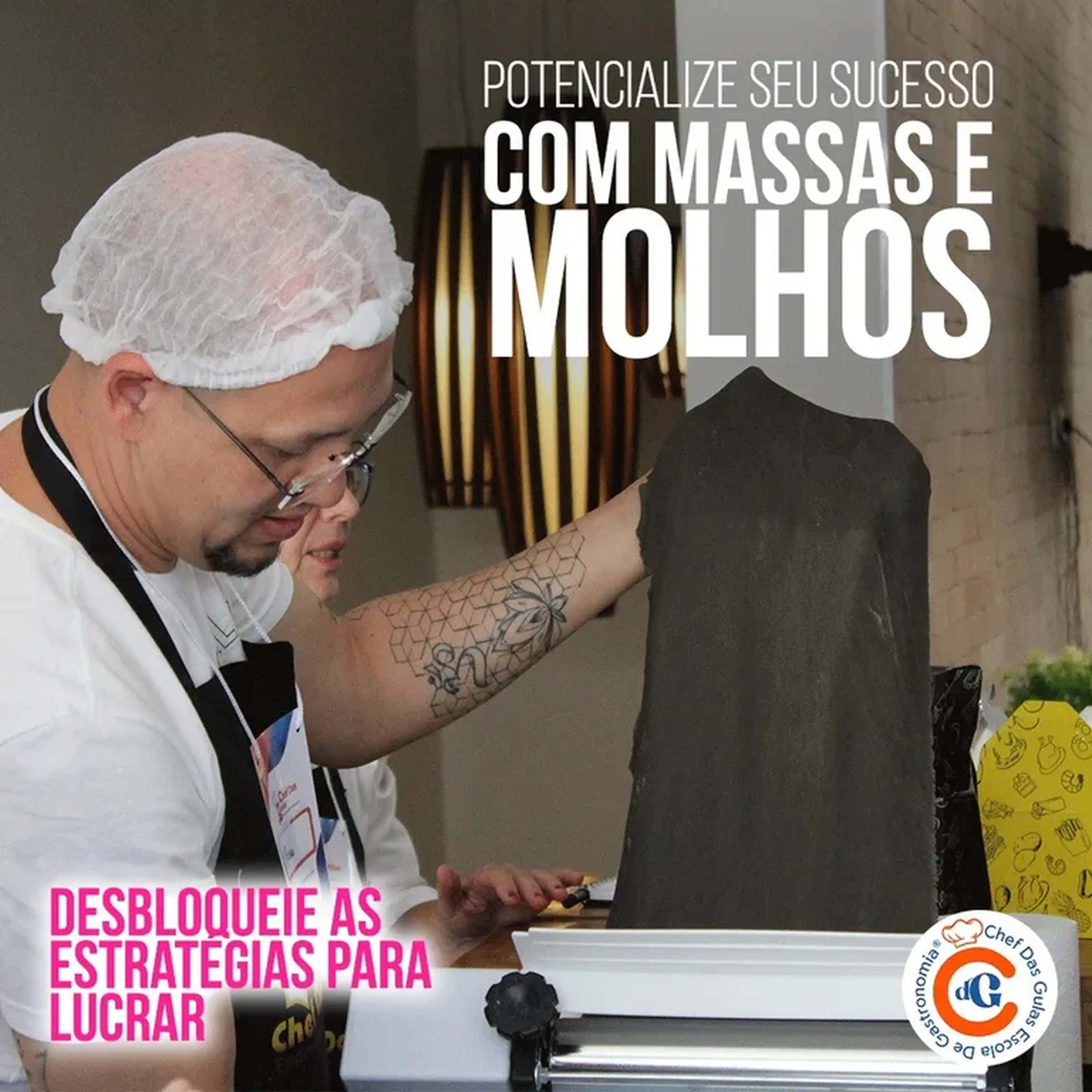 Curso de Massa Fresca Recheada e Molhos imagem