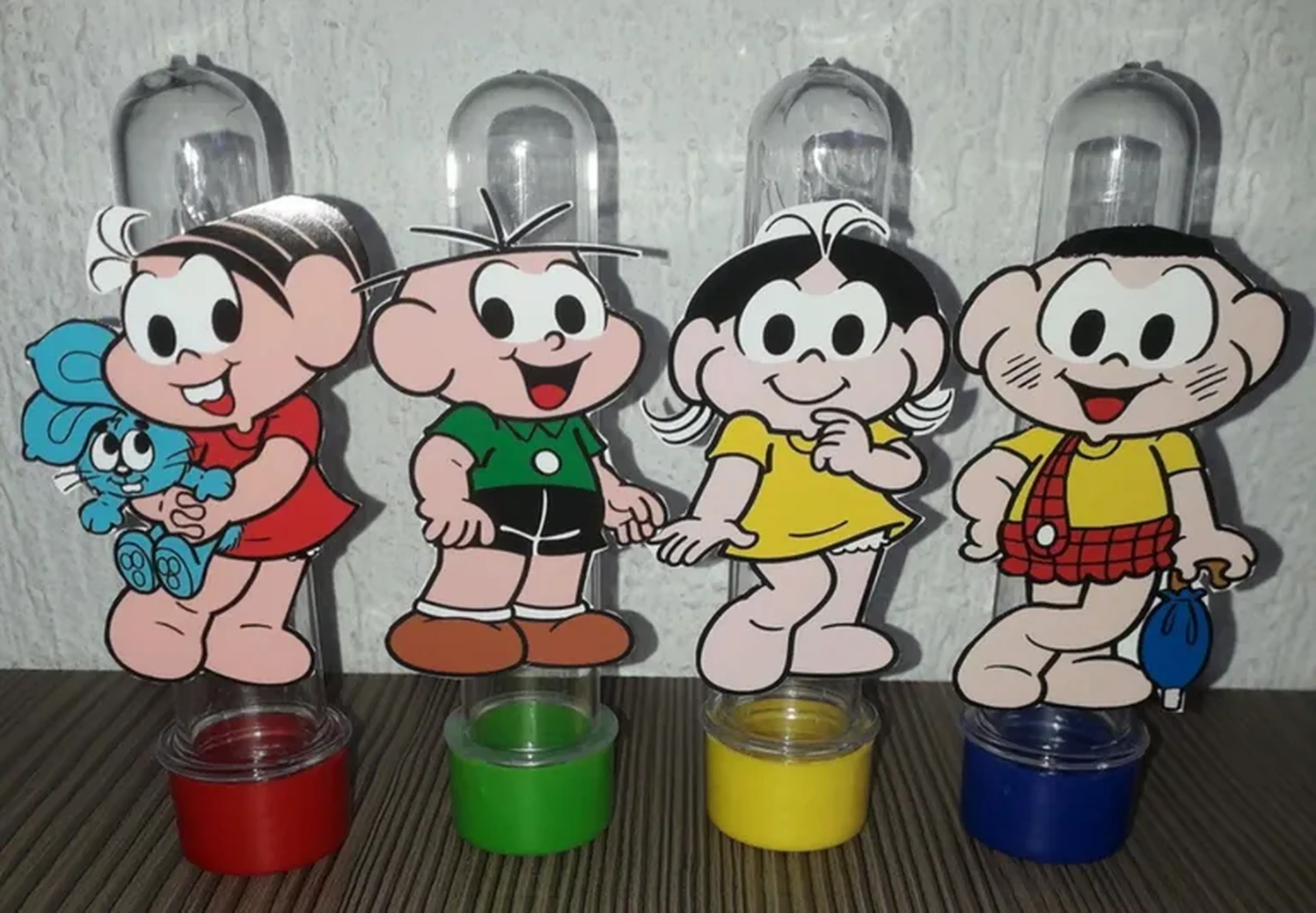 Tubete 13cm personalizado com aplique 3D imagem