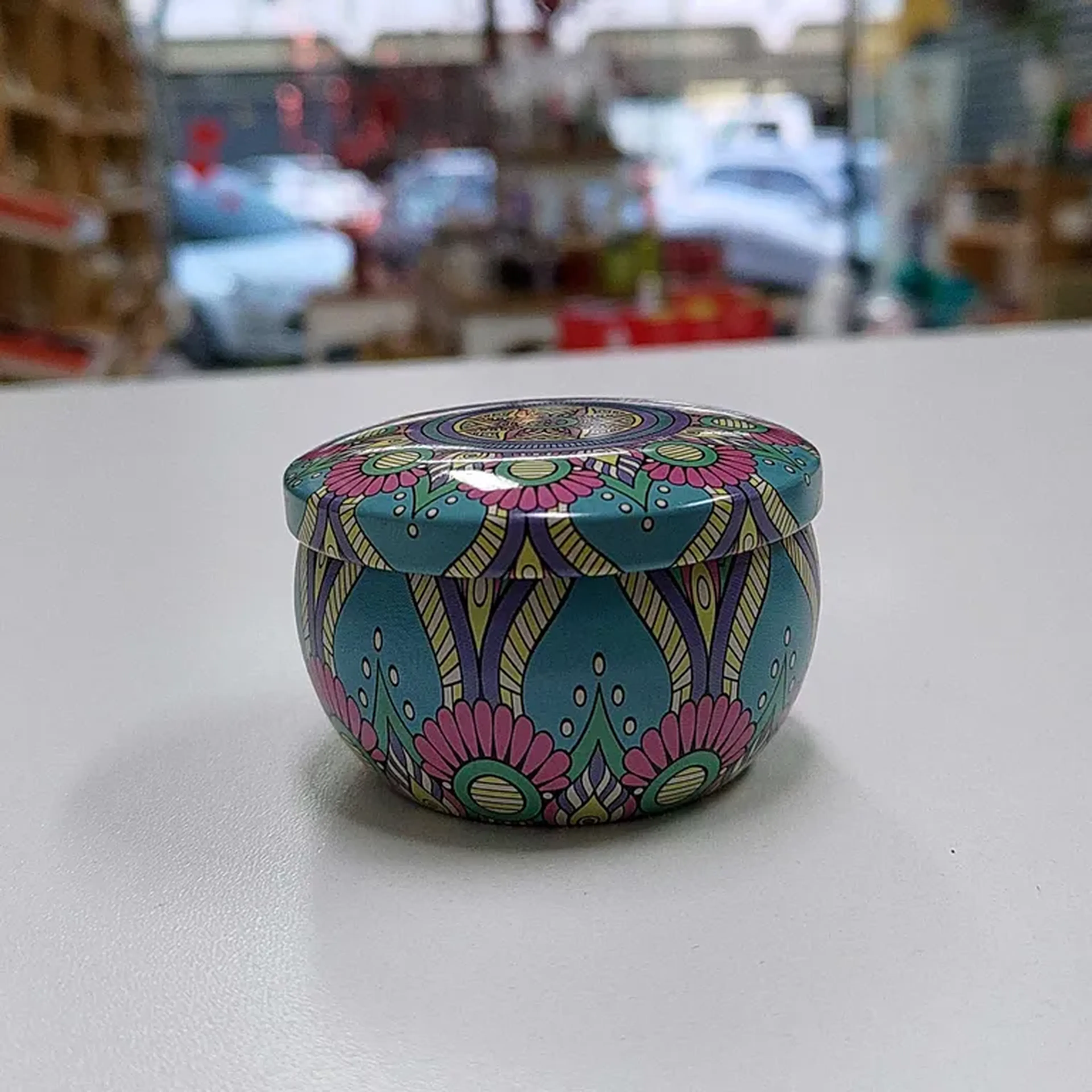 Vela Bougie de lata aromas diversos - PP imagem