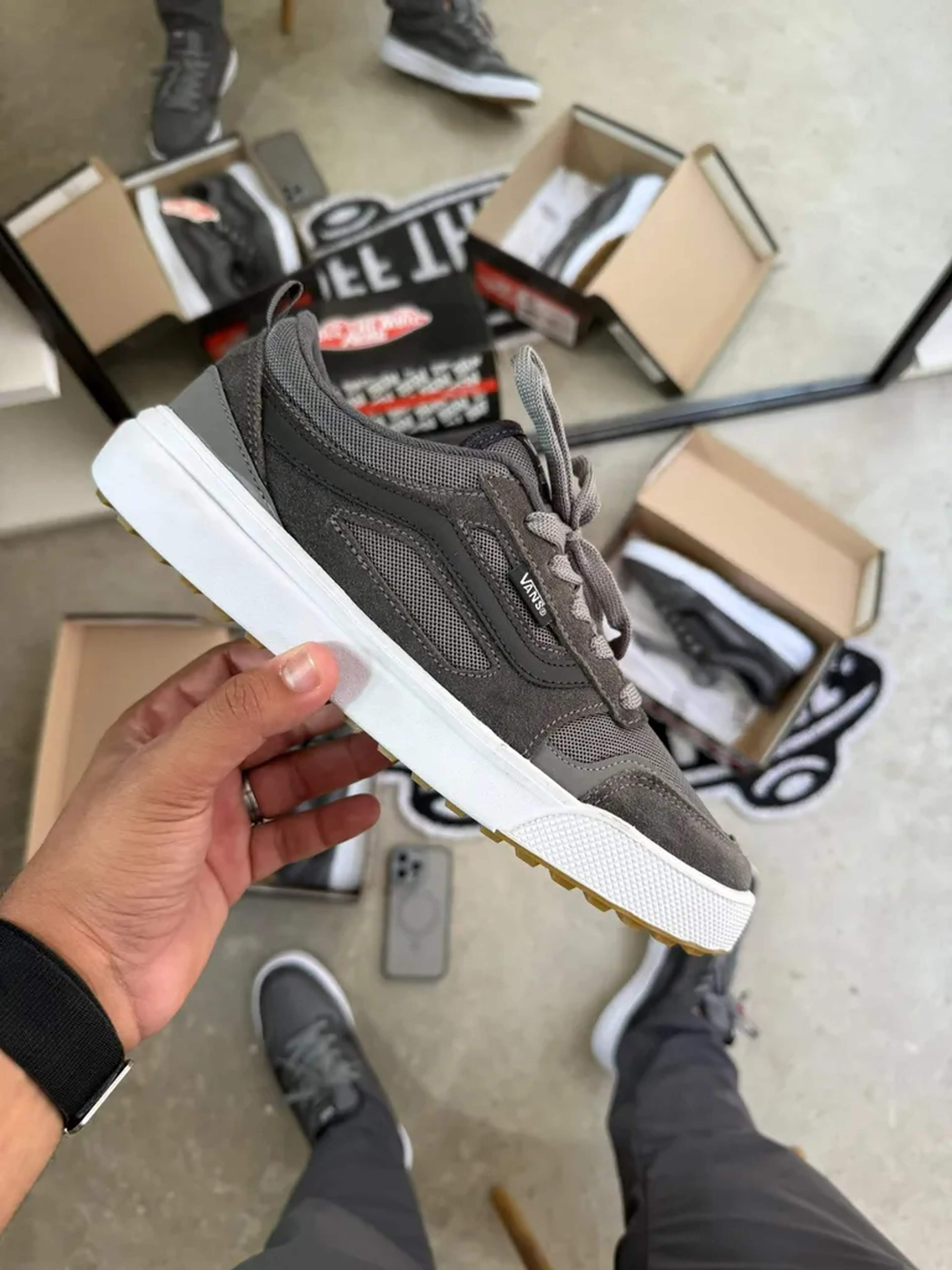 Vans ULTRARANGE 3D - Cinza imagem