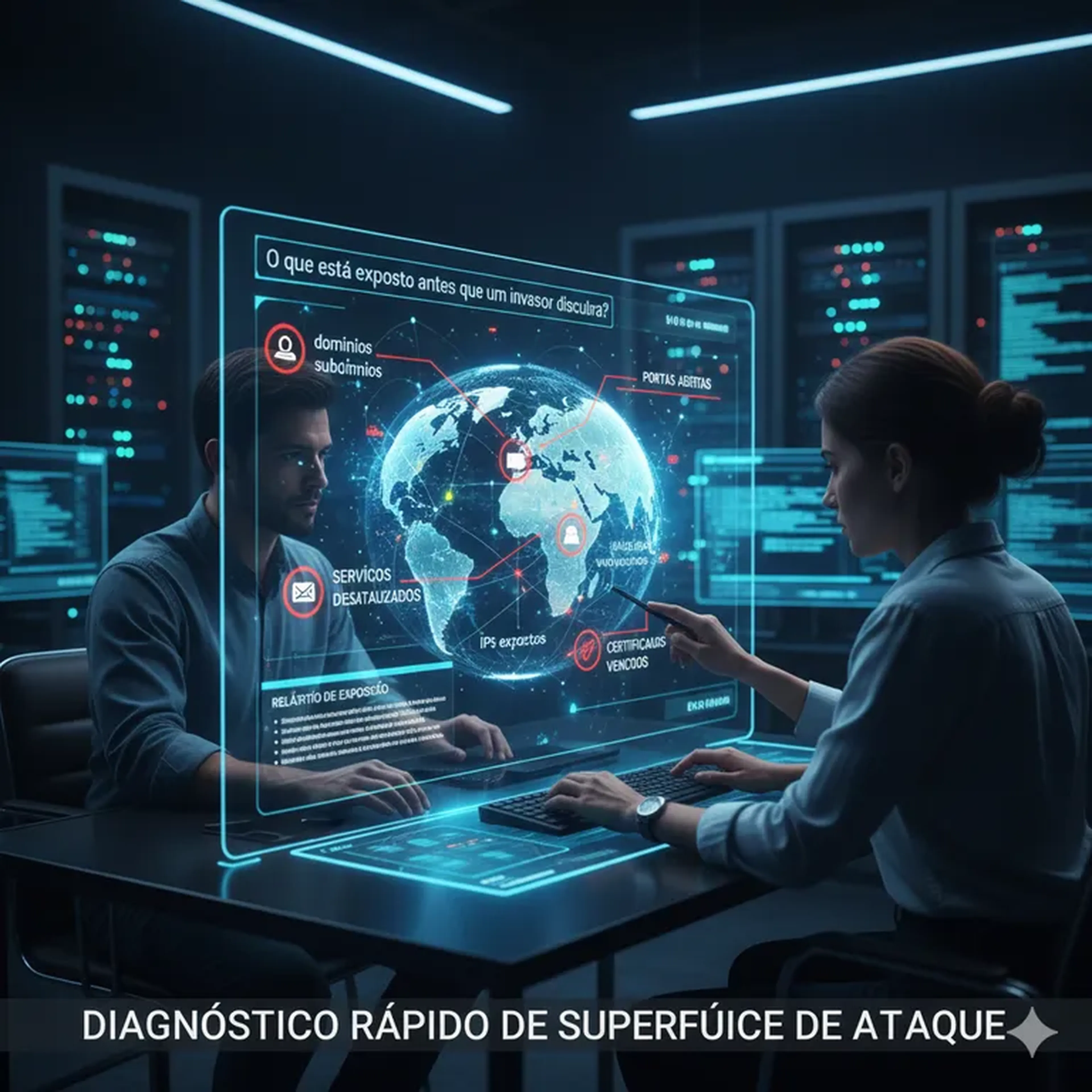 Diagnóstico Express de Superfície de Ataque (24h) imagem