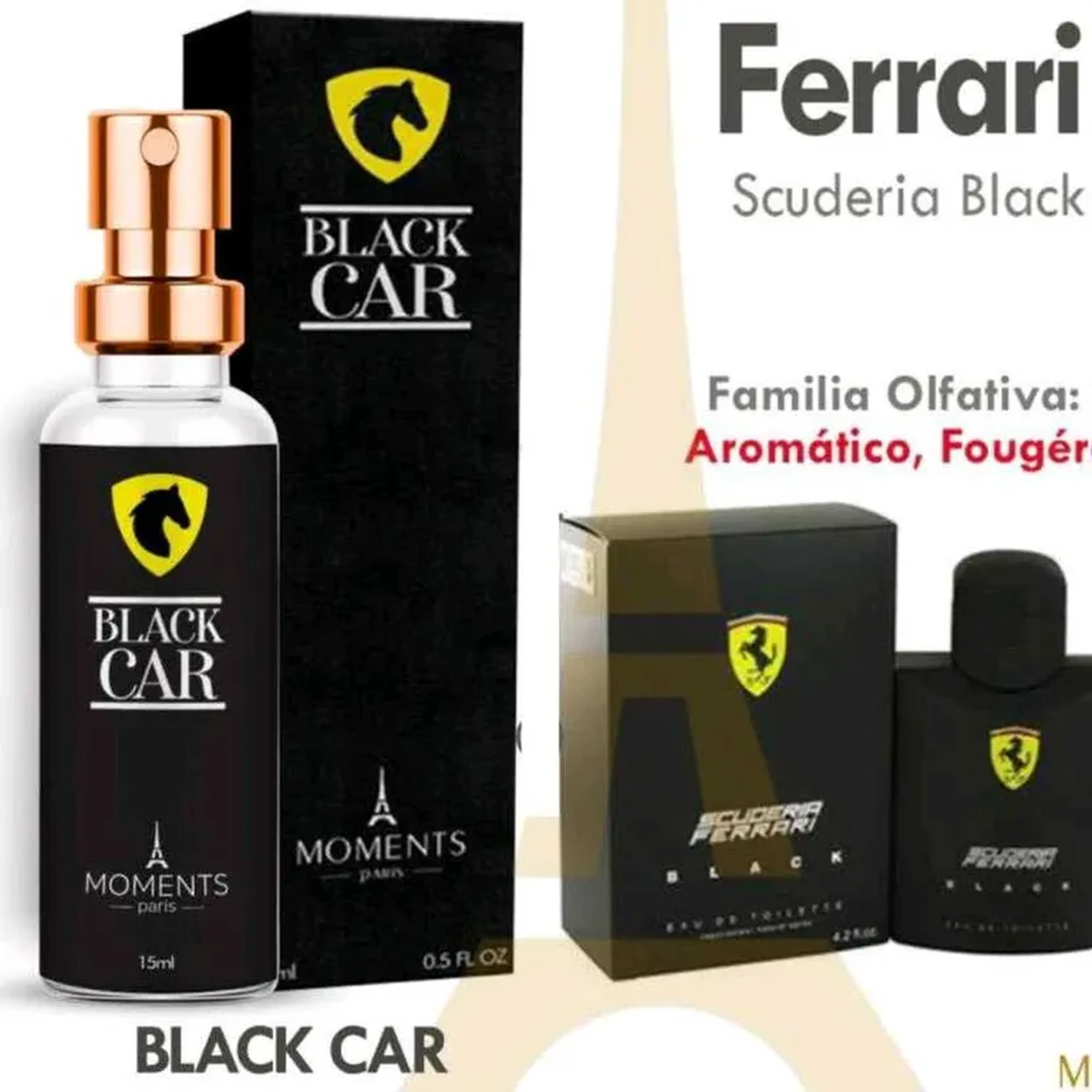 Perfume Black Car 15ml imagem