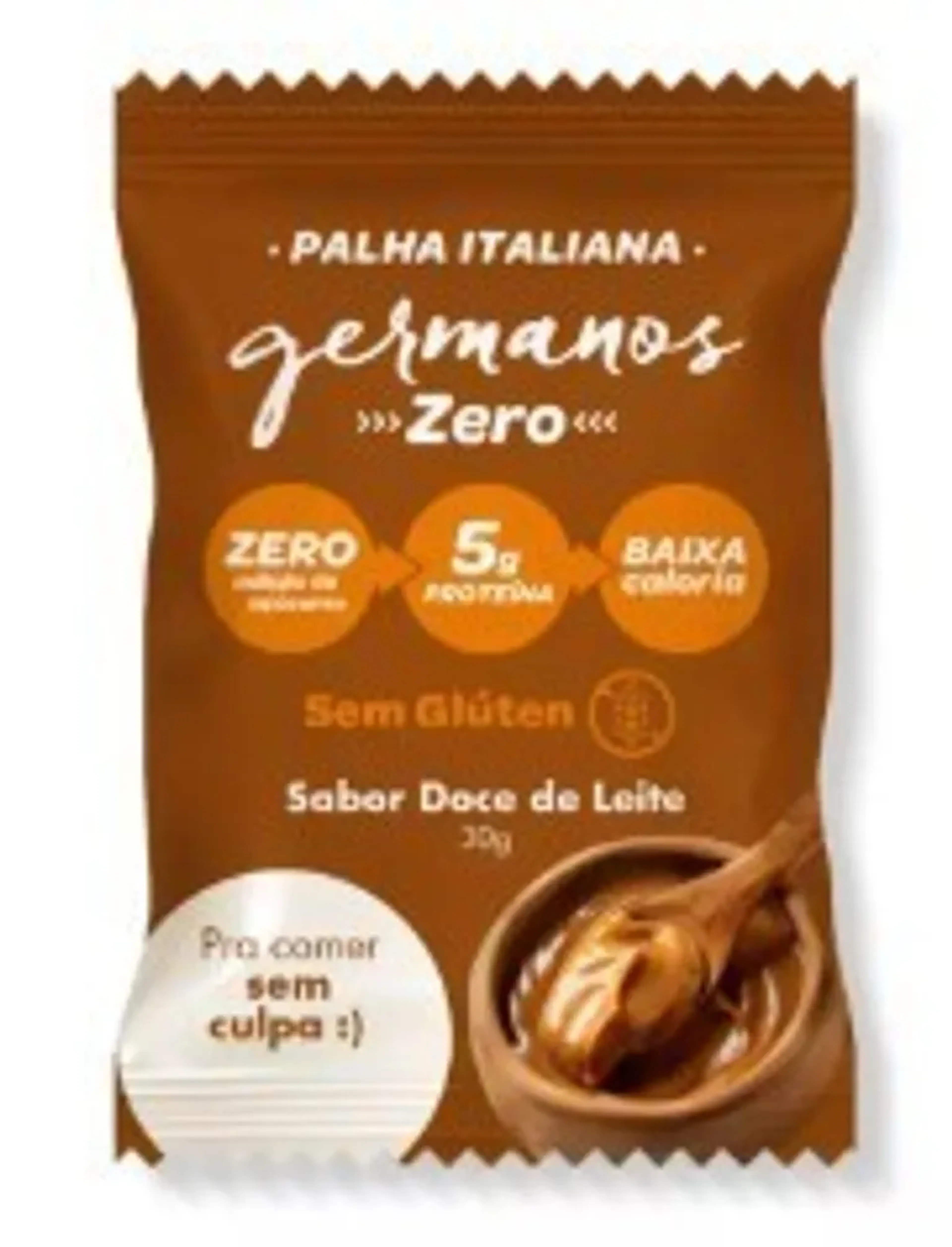 Germanos - Palha Italiana Zero sabor Doce de Leite 30g imagem